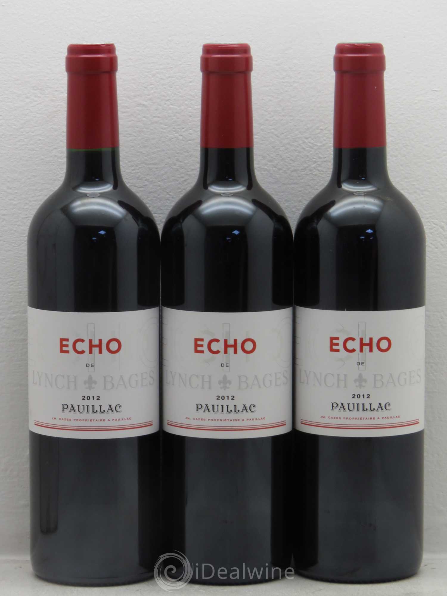 Echo de Lynch Bages Second Vin 2012 - Lot de 12 bouteilles - 1