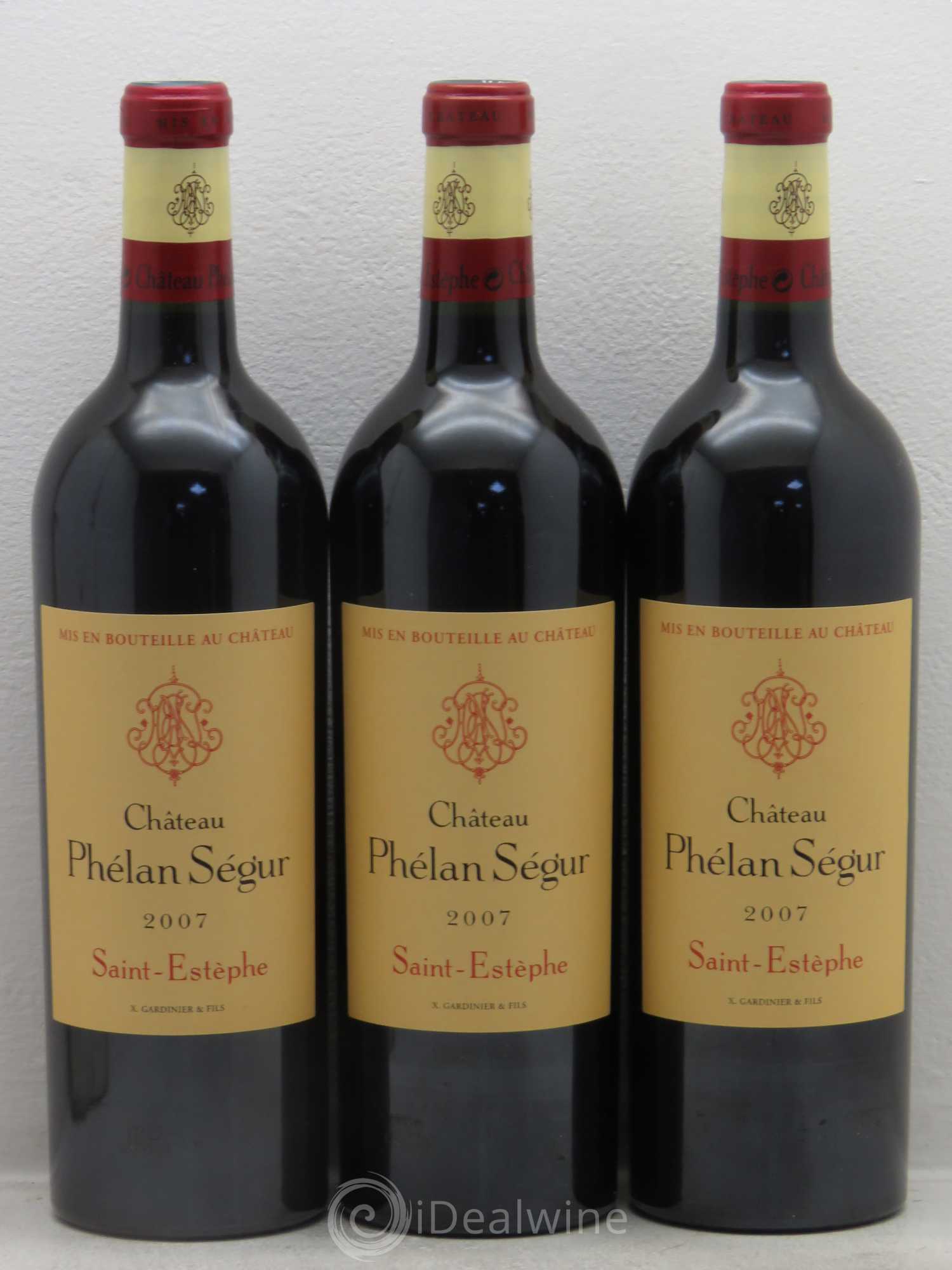 Château Phélan Ségur 2007 - Lot de 12 bouteilles - 4