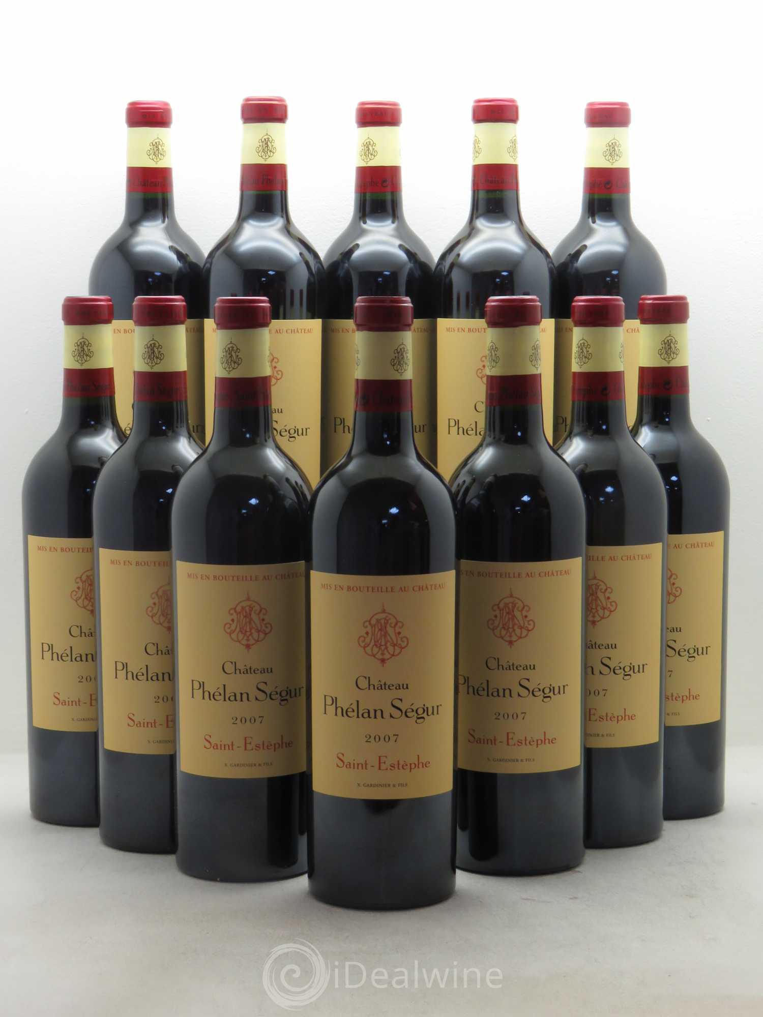 Château Phélan Ségur 2007 - Lot de 12 bouteilles - 0