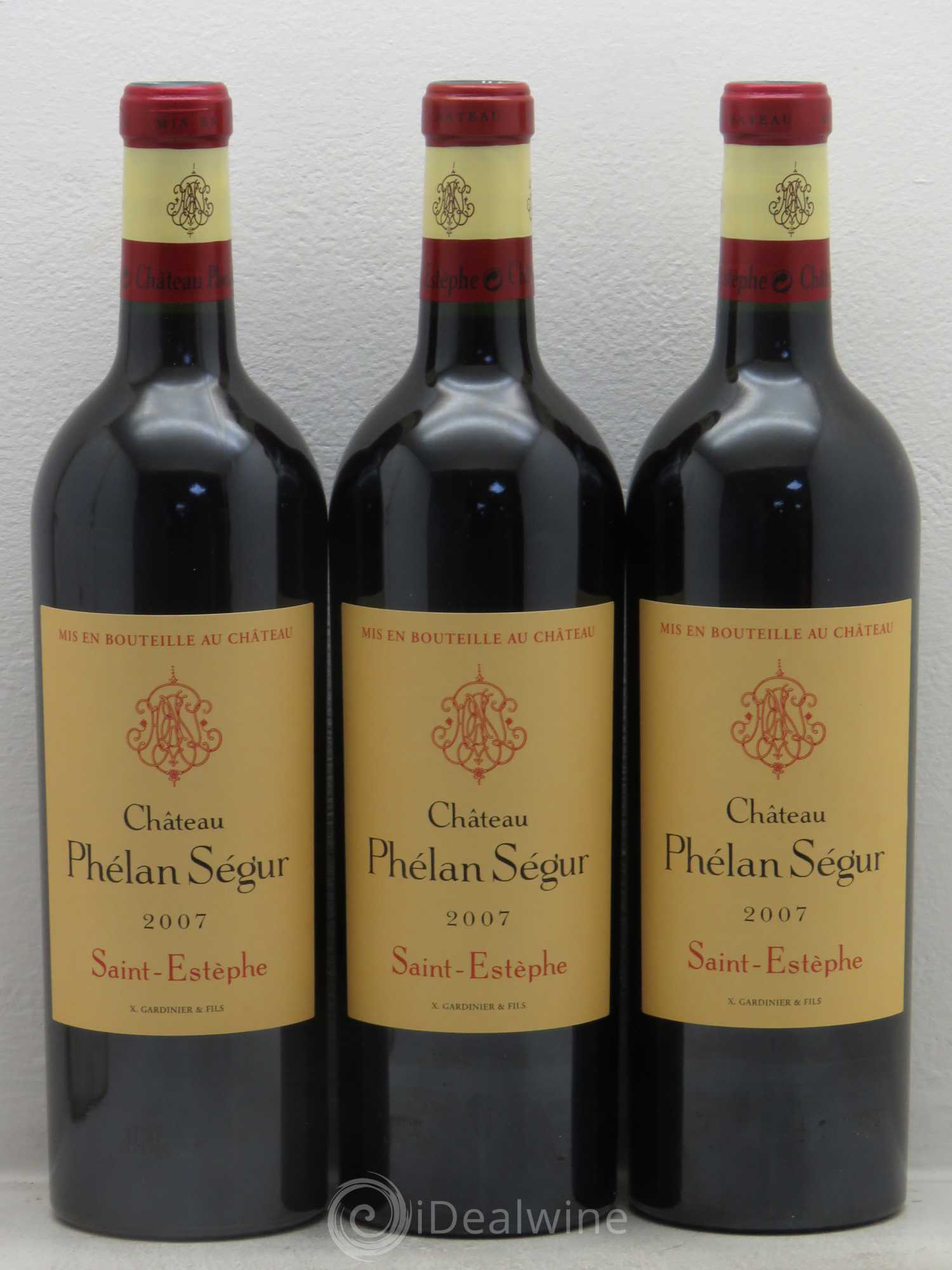 Château Phélan Ségur 2007 - Lot de 12 bouteilles - 3