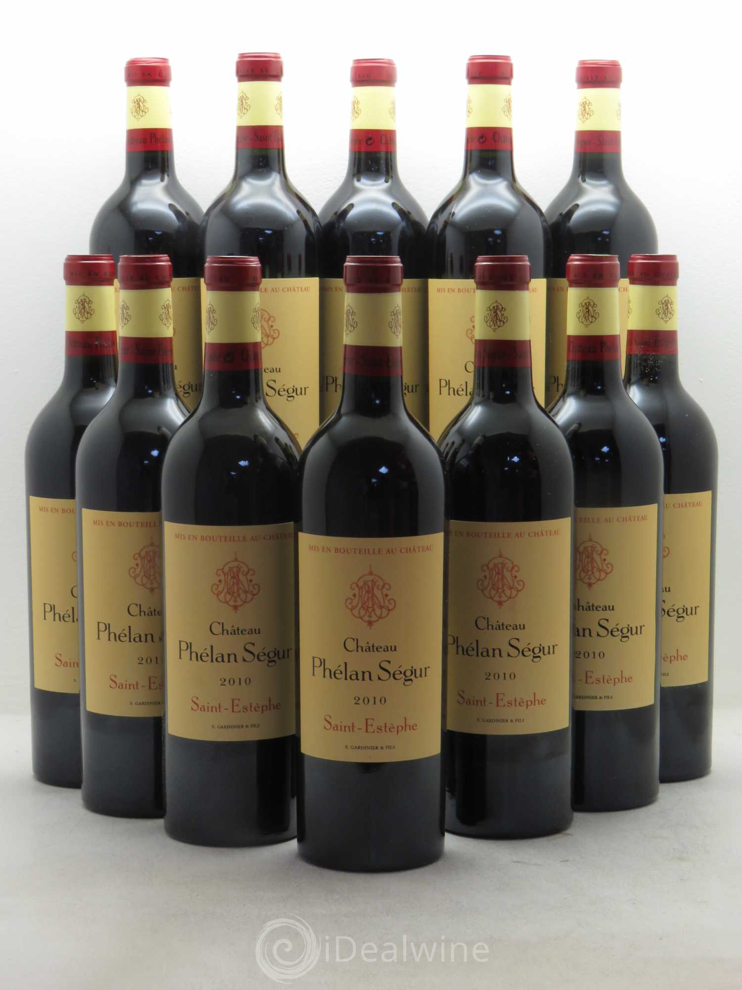 Château Phélan Ségur 2010 - Lot de 12 bouteilles - 0