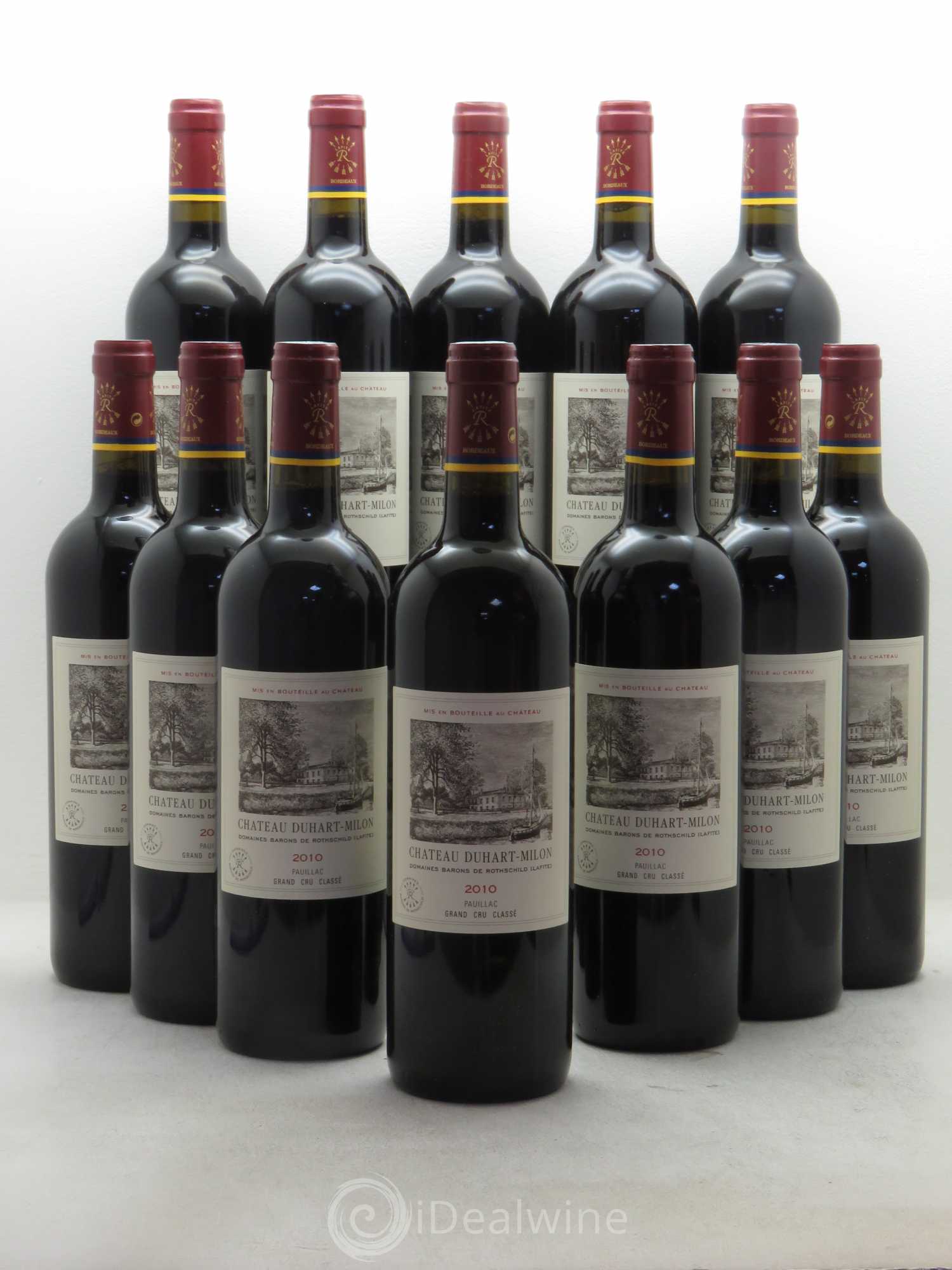 Château Duhart-Milon 4ème Grand Cru Classé 2010 - Lot de 12 bouteilles - 0