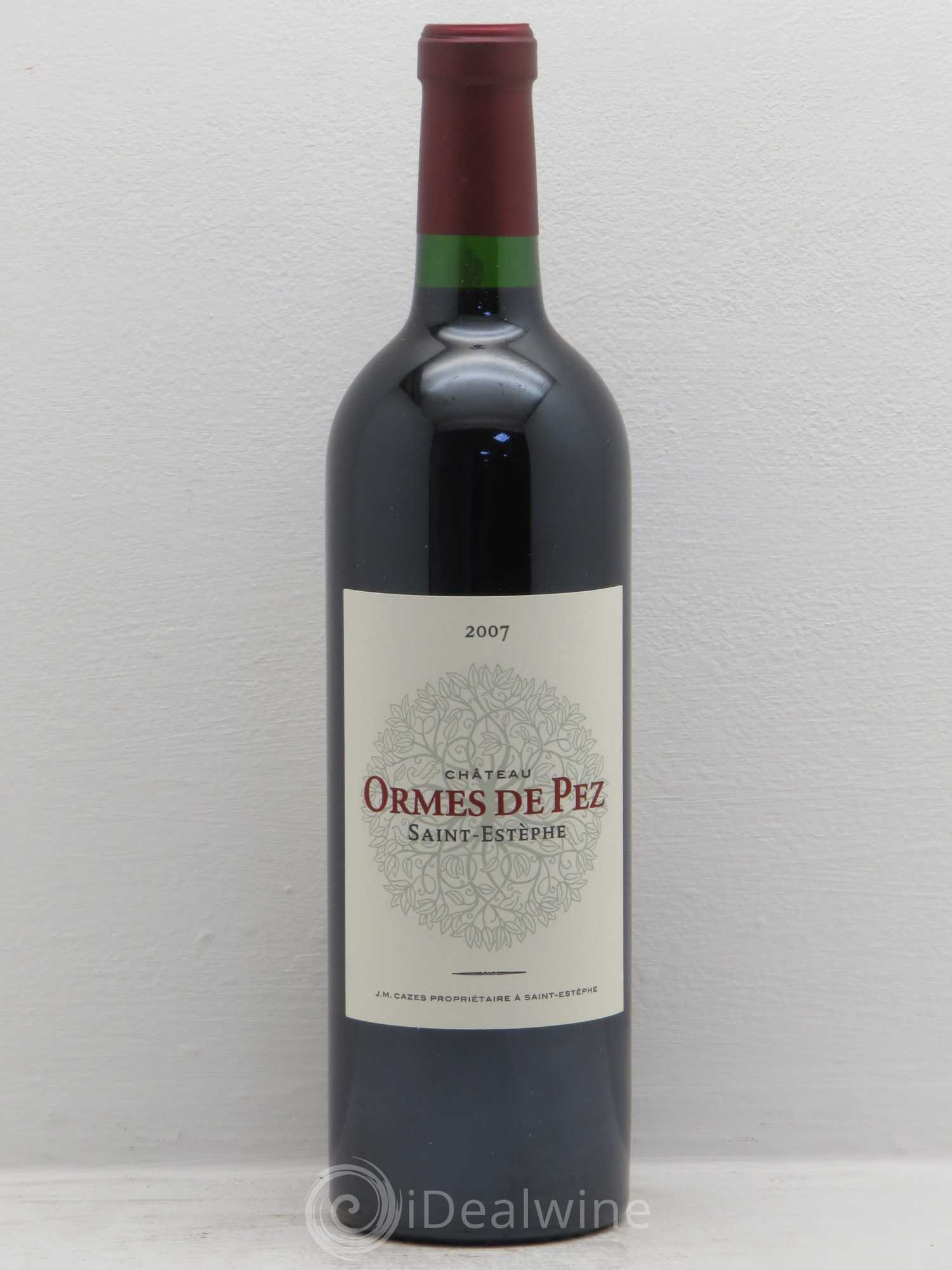 Château les Ormes de Pez 2007 - Lot de 12 bouteilles - 0