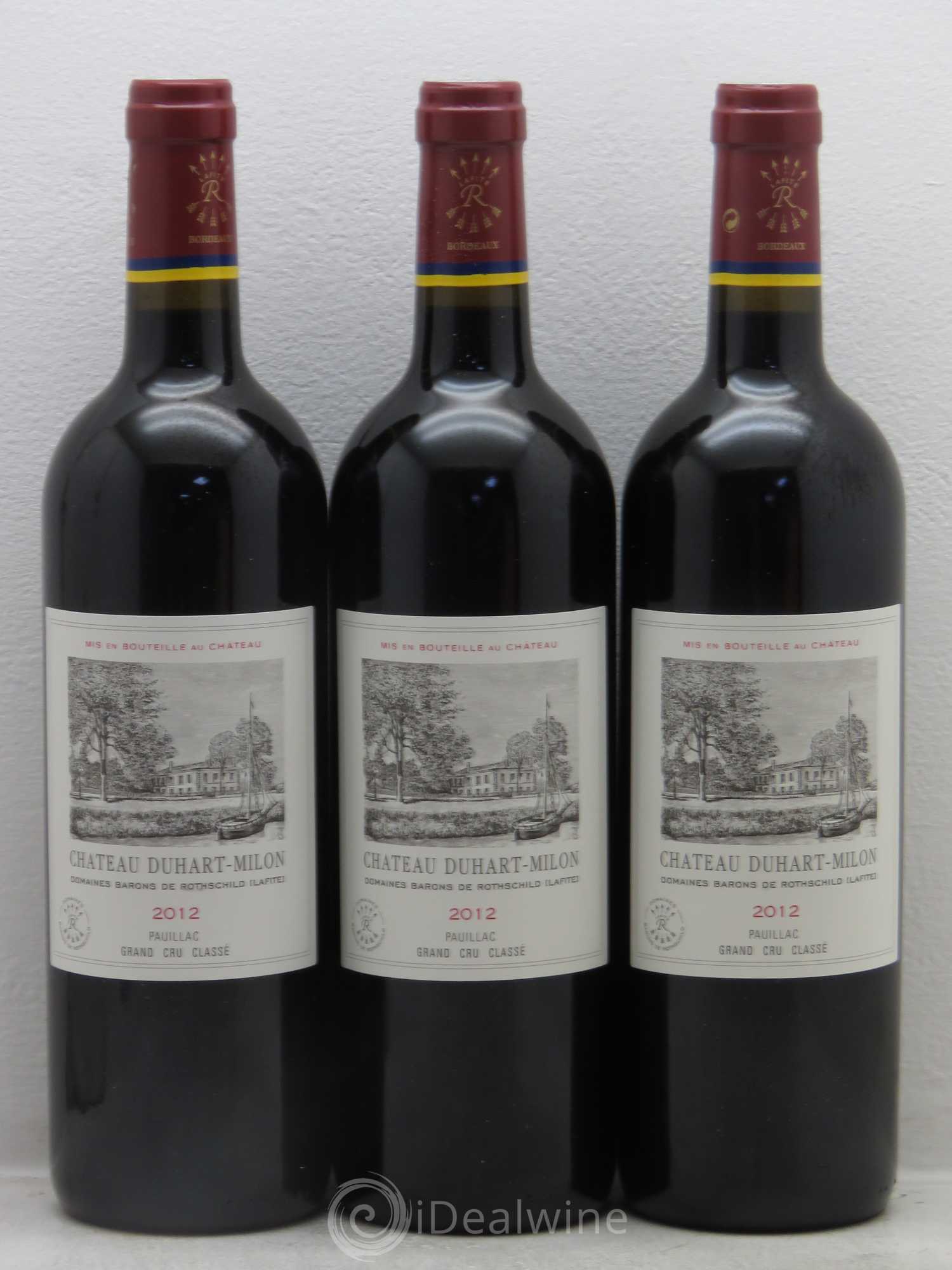 Château Duhart-Milon 4ème Grand Cru Classé 2012 - Lot de 12 bouteilles - 1