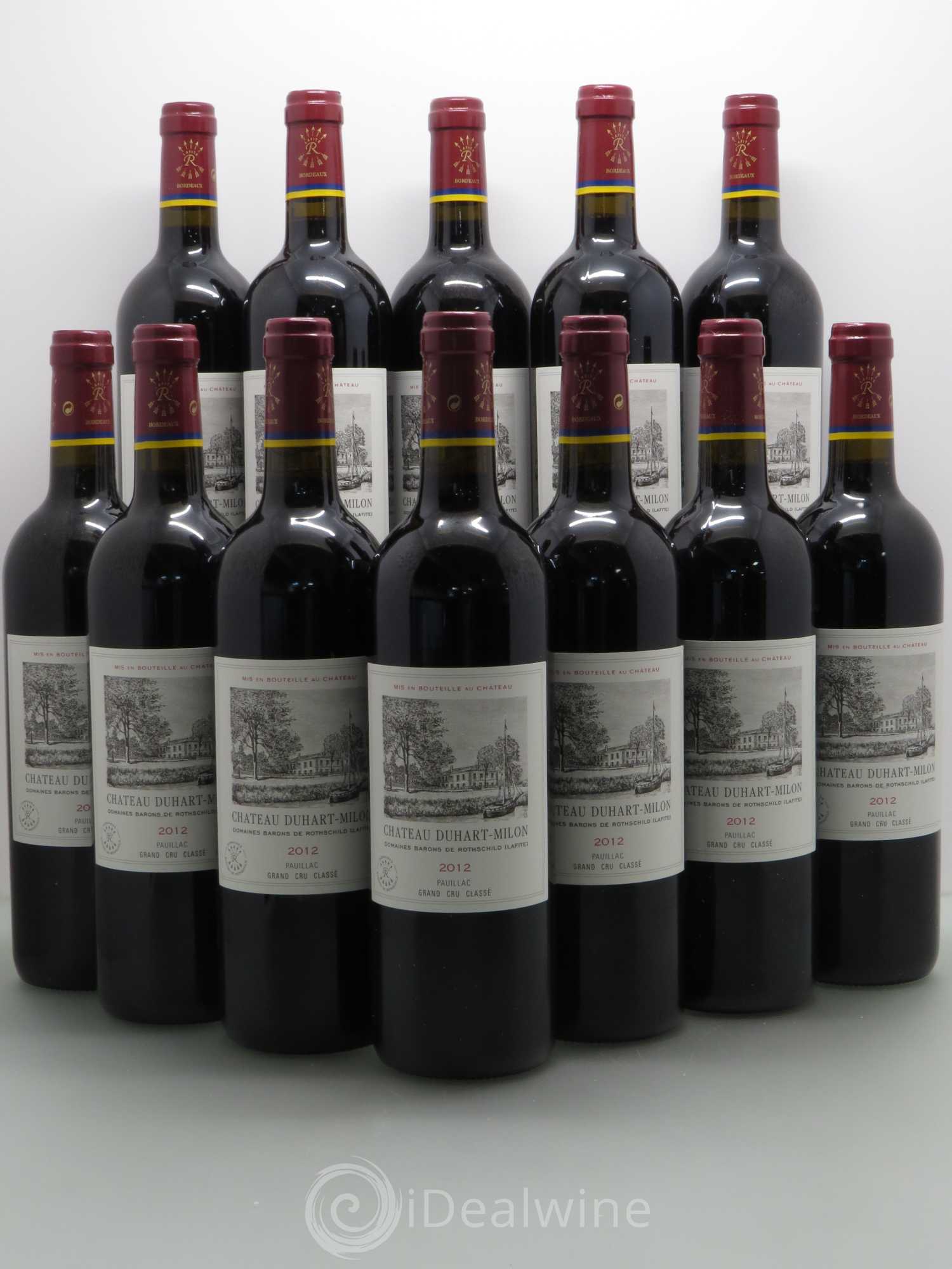 Château Duhart-Milon 4ème Grand Cru Classé 2012 - Lot de 12 bouteilles - 0