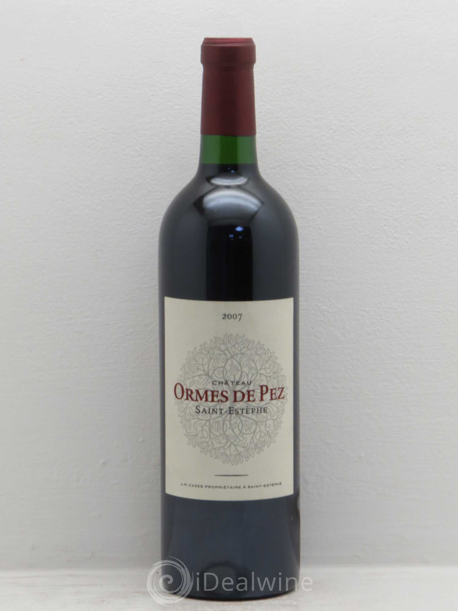 Château les Ormes de Pez 2007 - Lot de 6 bouteilles - 0