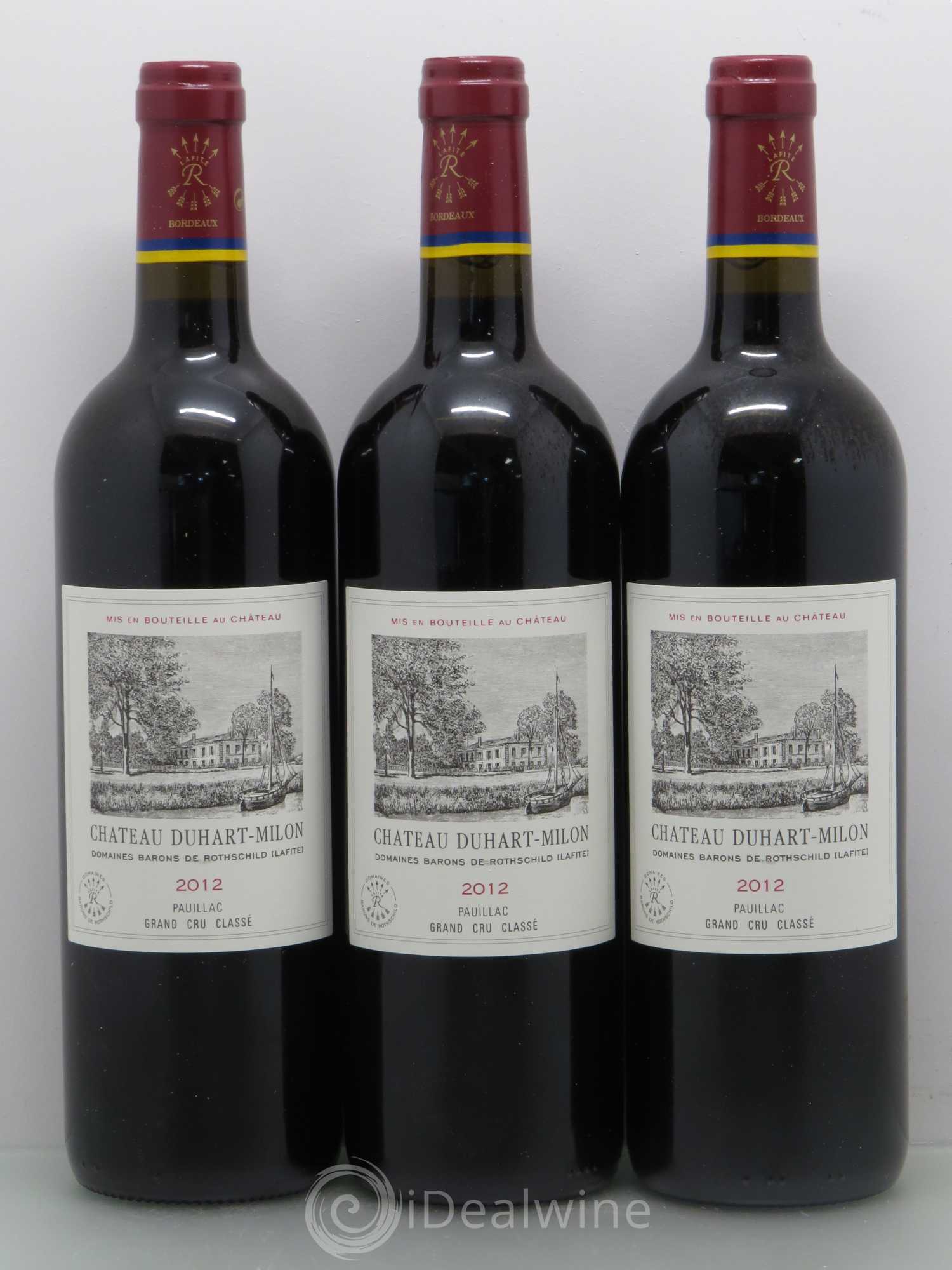 Château Duhart-Milon 4ème Grand Cru Classé 2012 - Lot de 12 bouteilles - 1
