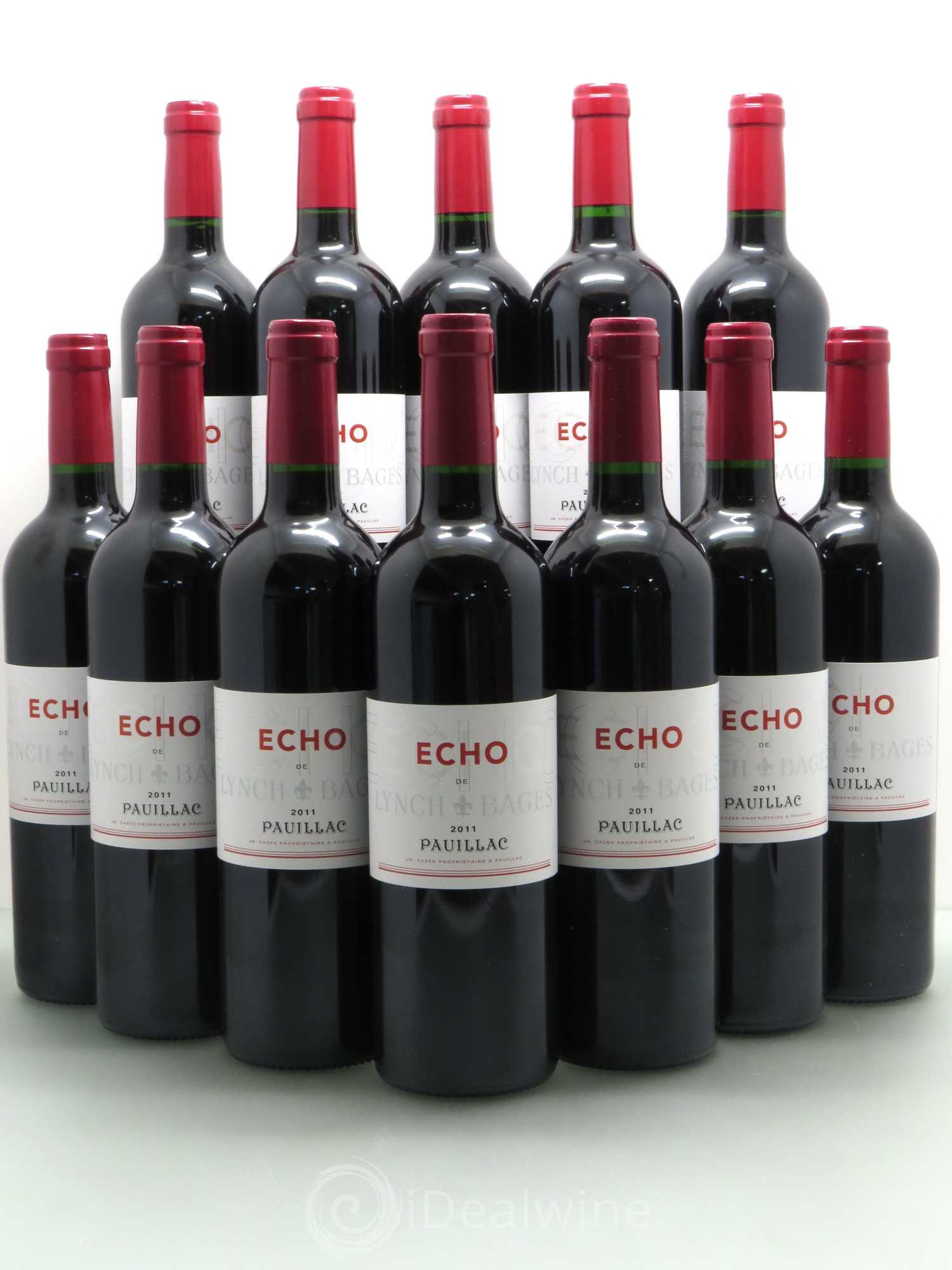 Echo de Lynch Bages Second Vin 2011 - Lot de 12 bouteilles - 0