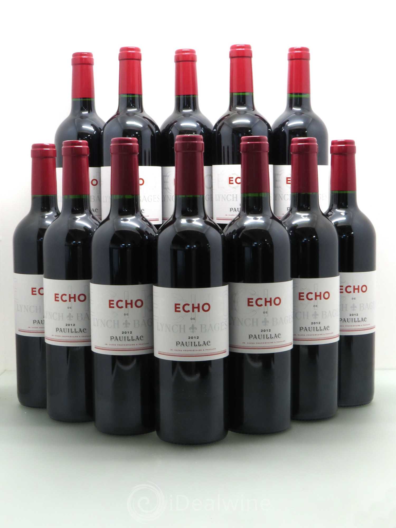 Echo de Lynch Bages Second Vin 2012 - Lot de 12 bouteilles - 0