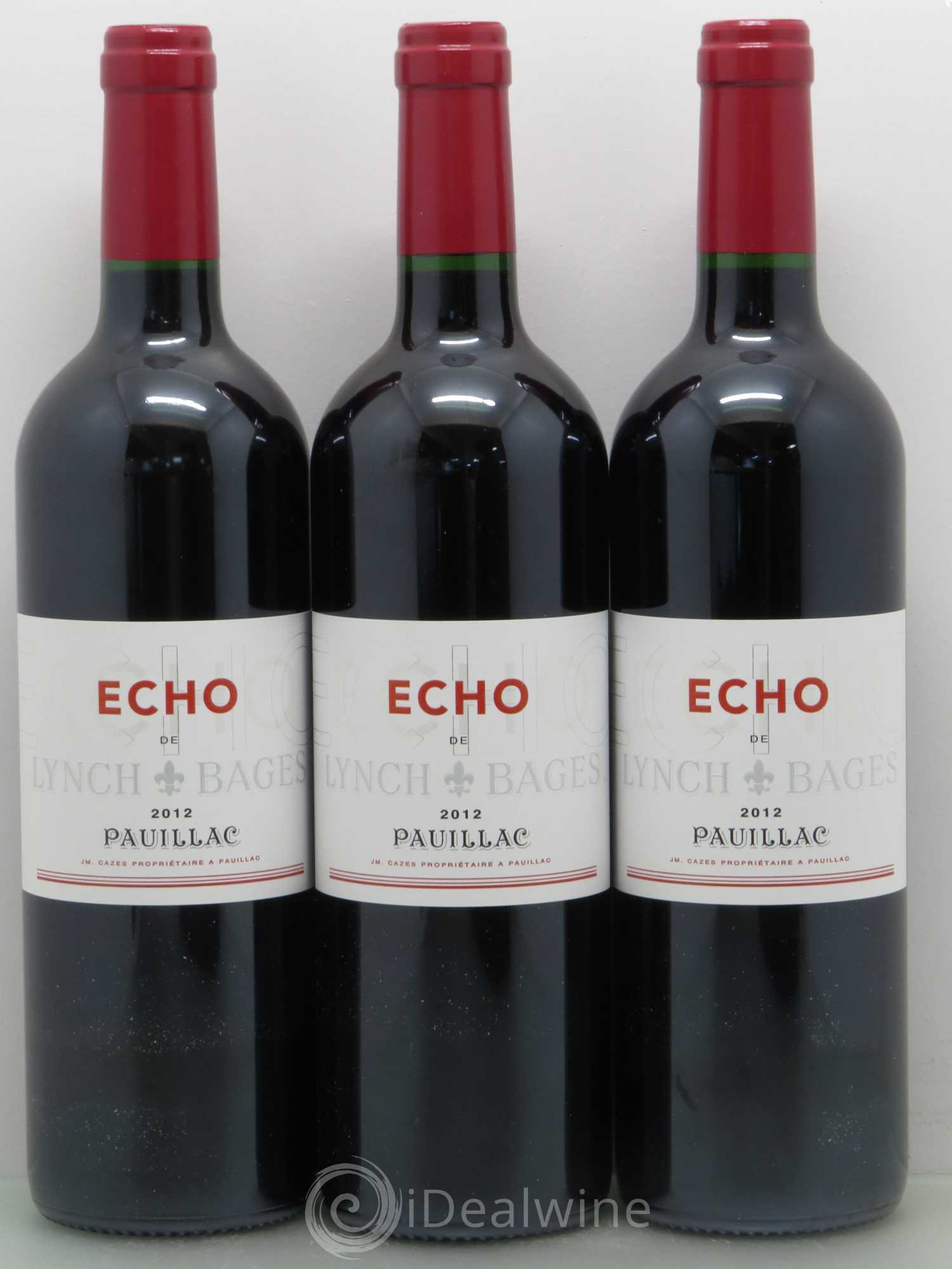 Echo de Lynch Bages Second Vin 2012 - Lot de 12 bouteilles - 1