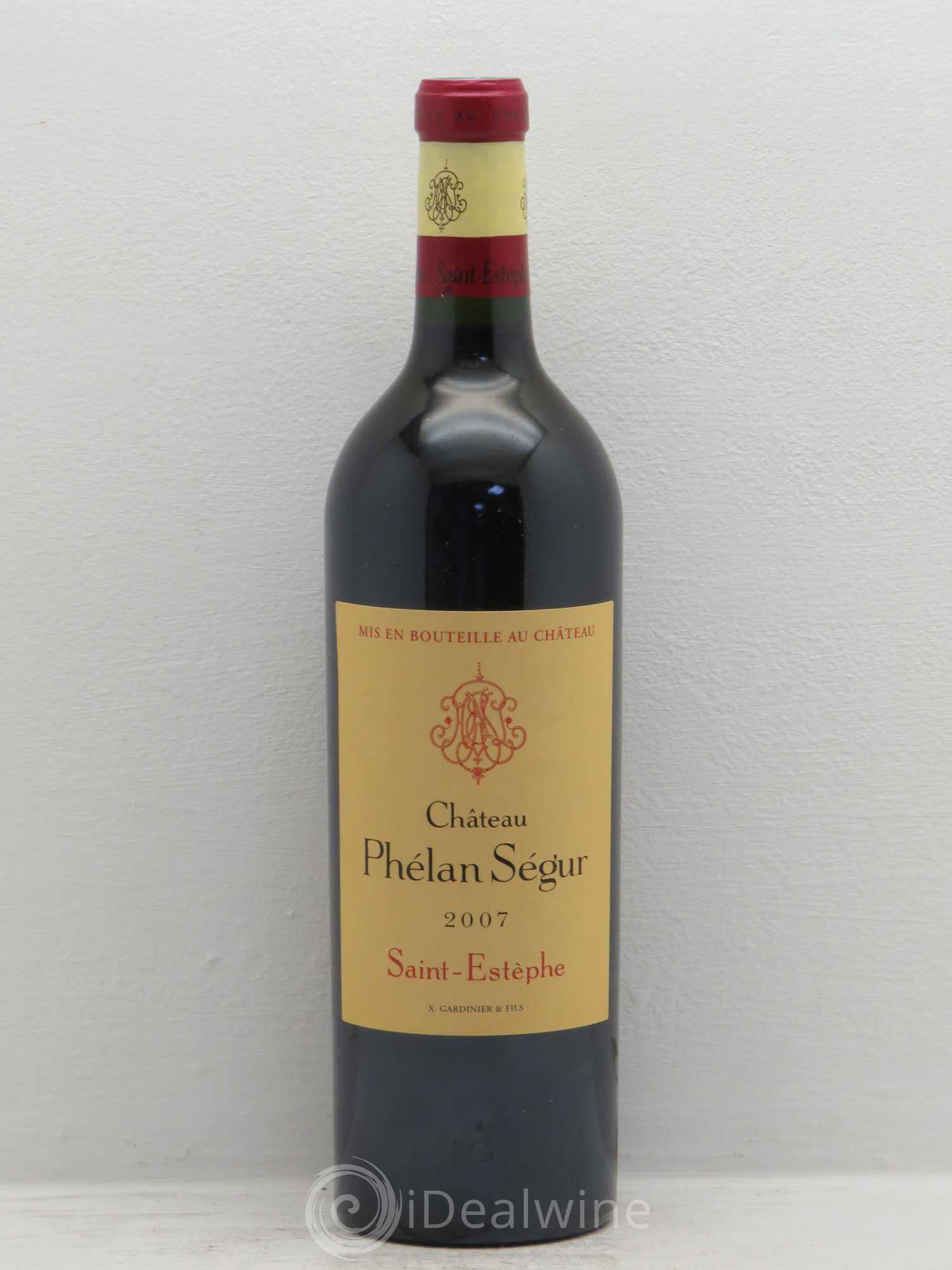 Château Phélan Ségur 2007 - Lot de 12 bouteilles - 0