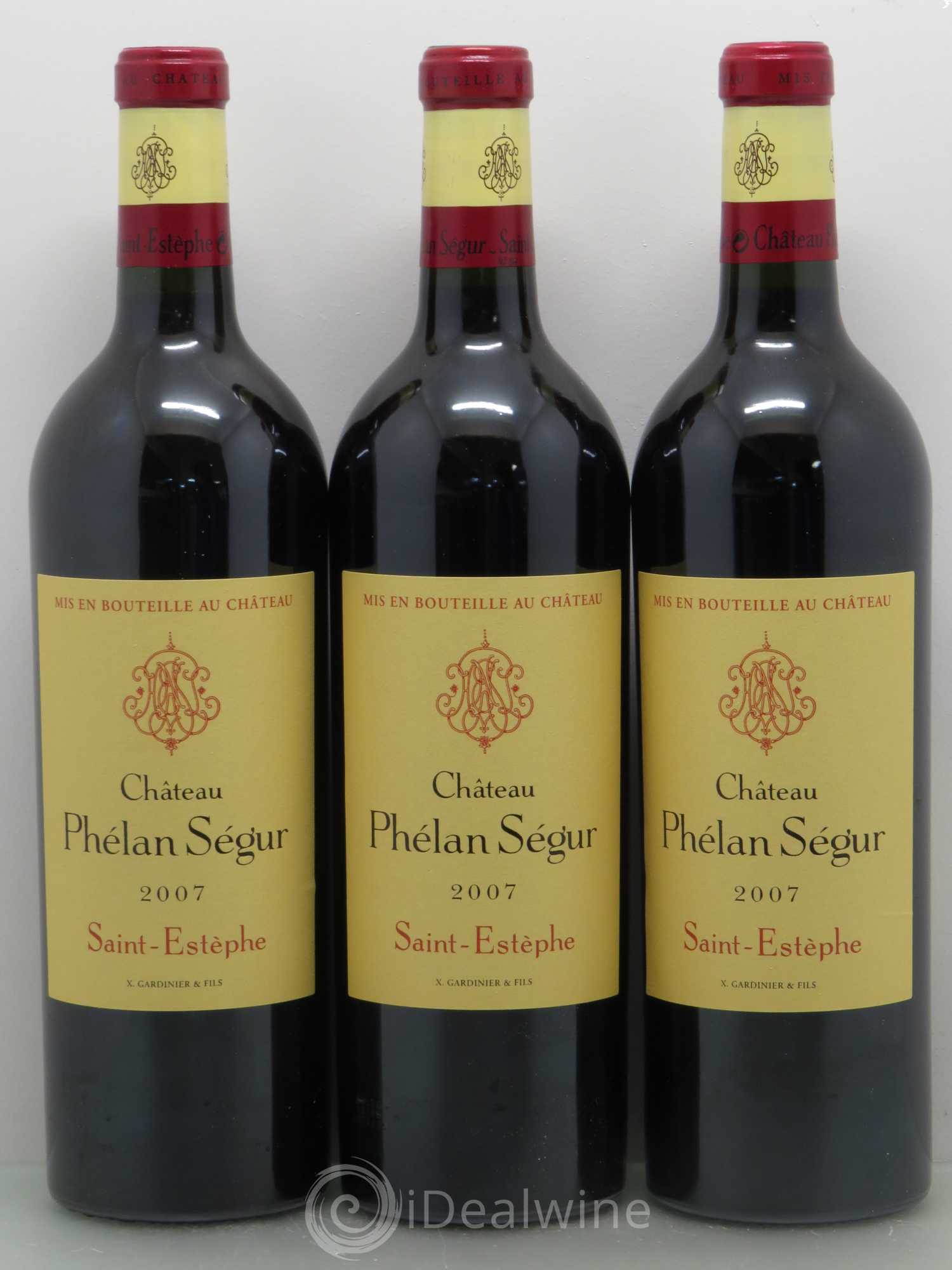 Château Phélan Ségur 2007 - Lot de 6 bouteilles - 2