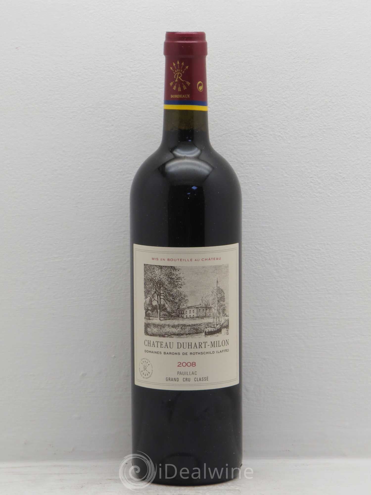 Château Duhart-Milon 4ème Grand Cru Classé 2008 - Lot de 12 bouteilles - 0