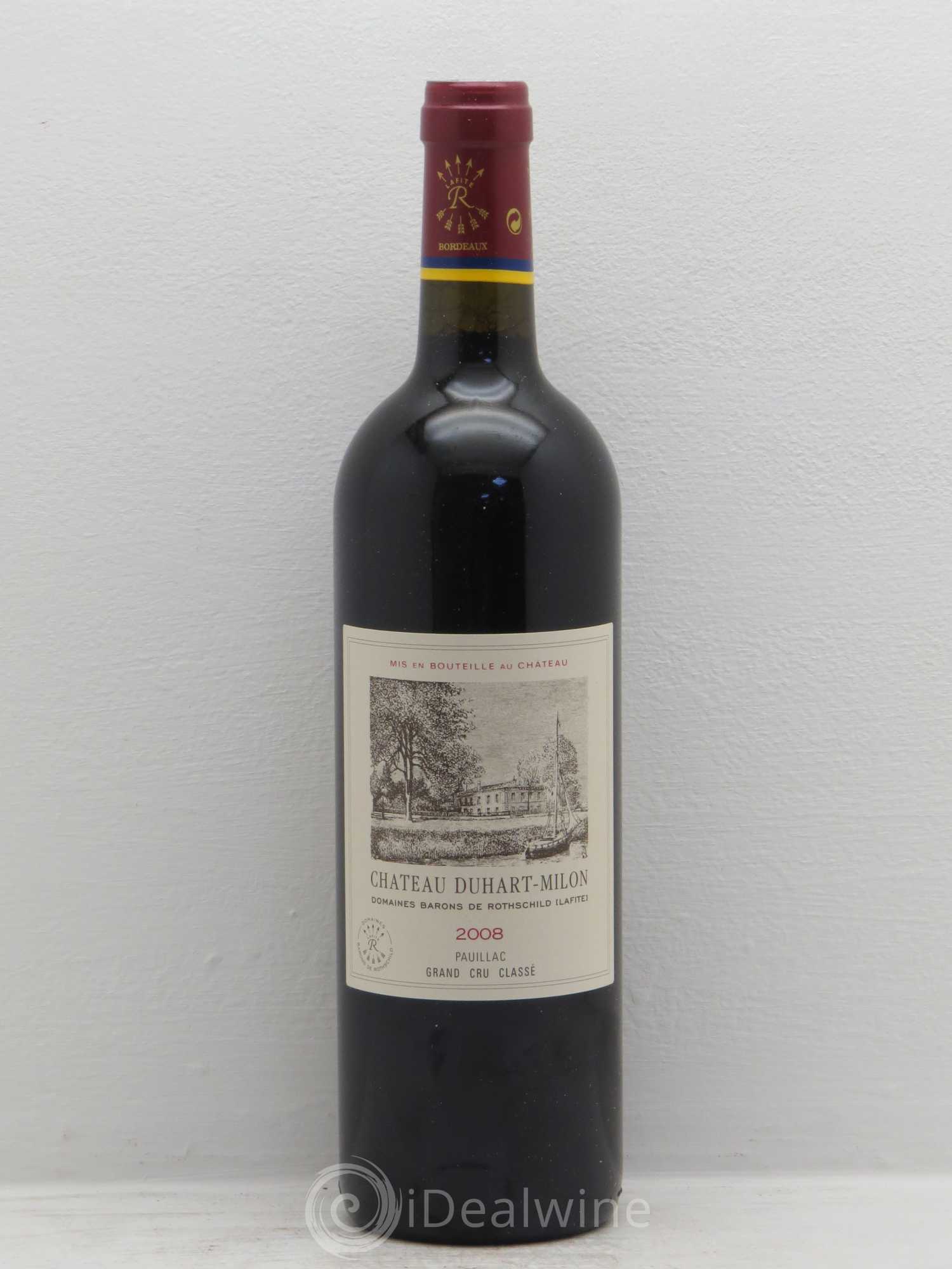 Château Duhart-Milon 4ème Grand Cru Classé 2008 - Lot de 12 bouteilles - 0