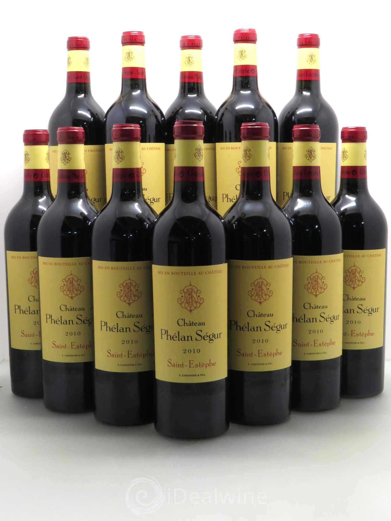 Château Phélan Ségur 2010 - Lot de 12 bouteilles - 0
