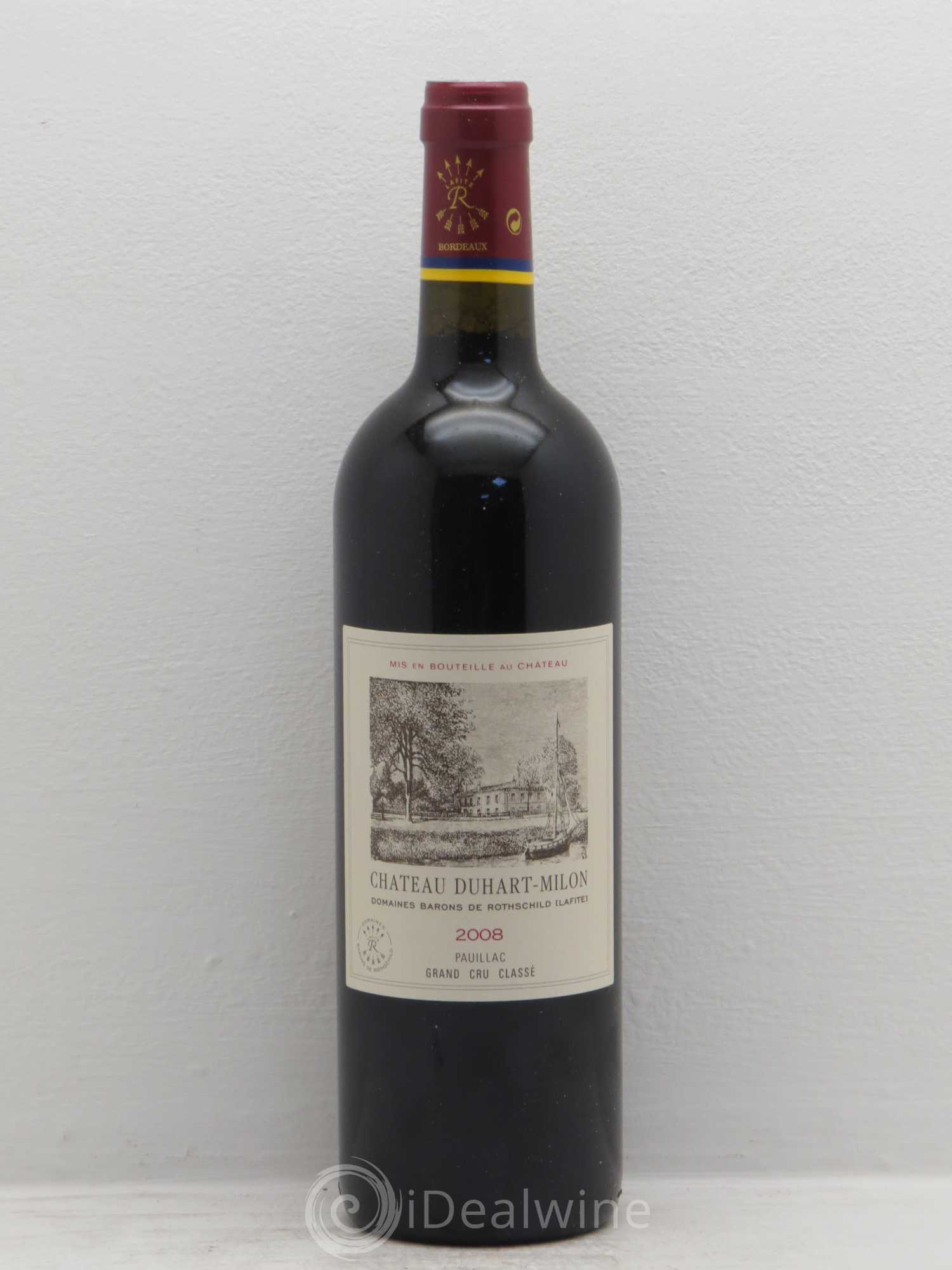 Château Duhart-Milon 4ème Grand Cru Classé 2008 - Lot de 12 bouteilles - 0