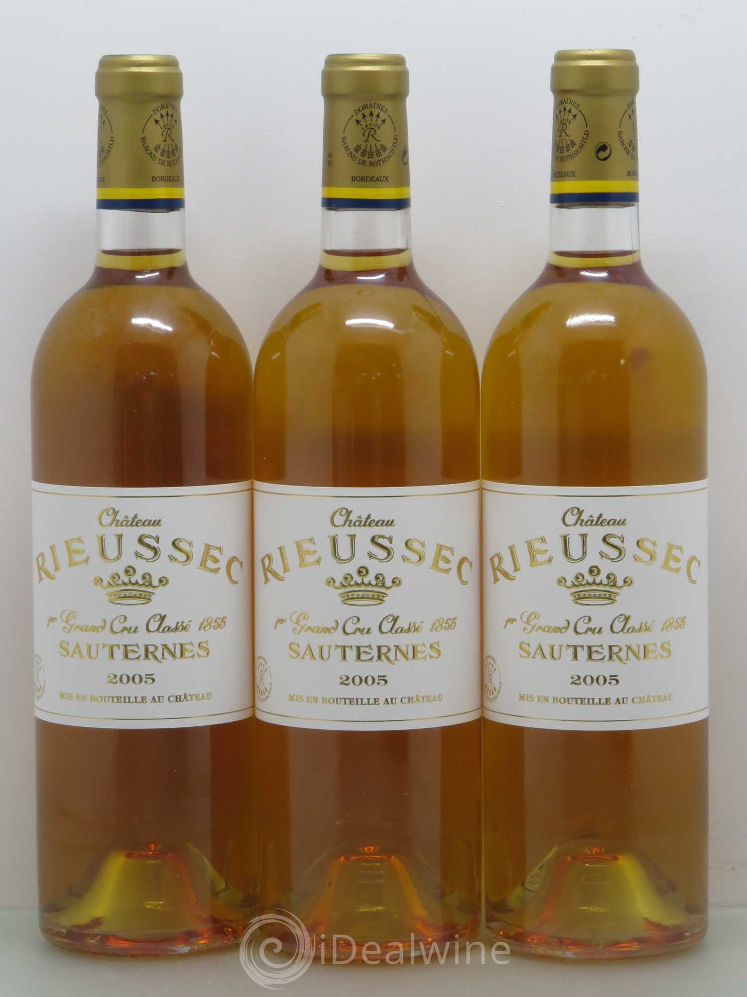 Château Rieussec 1er Grand Cru Classé 2005 - Lotto di 12 bottiglie - 4