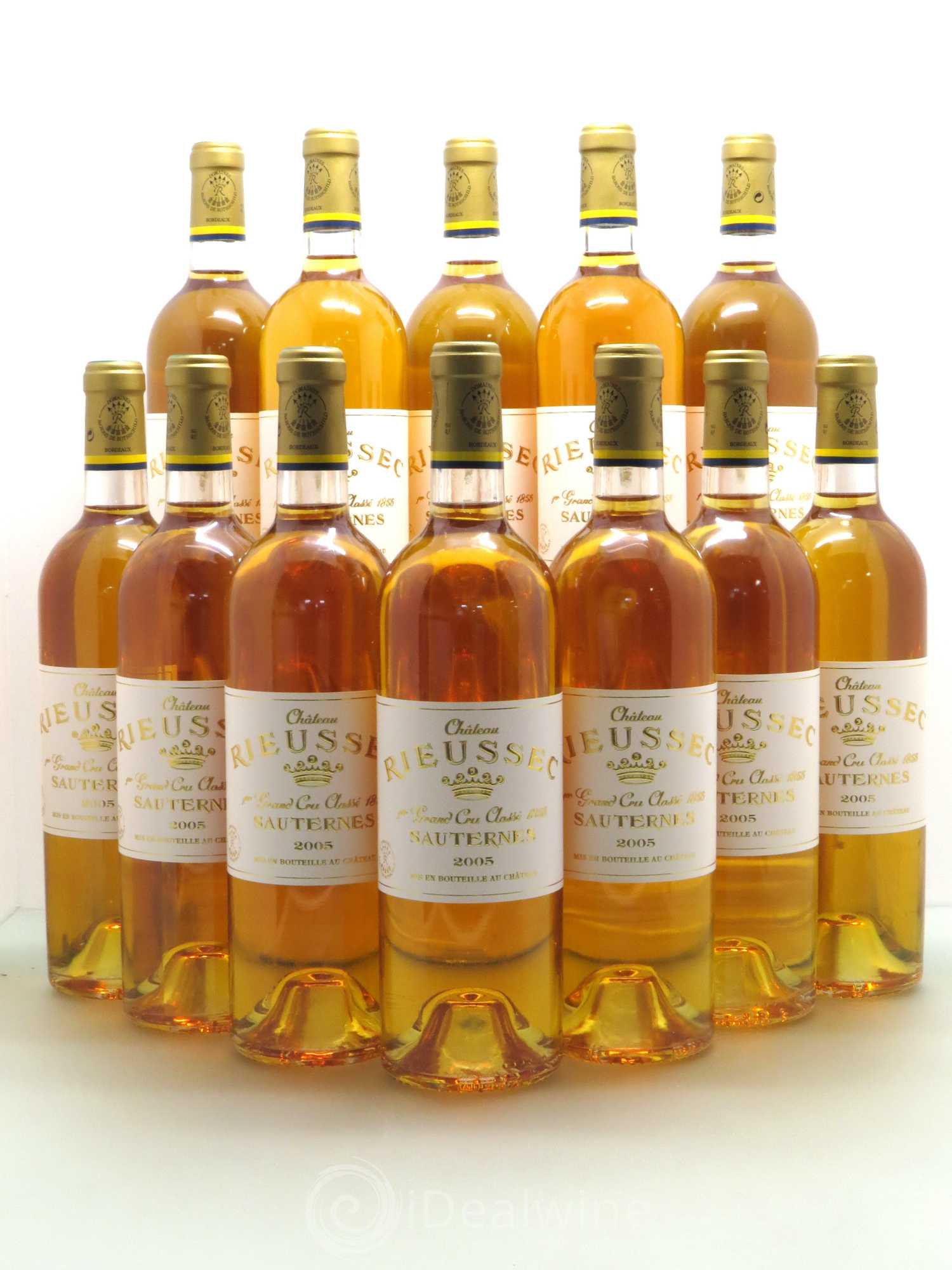 Château Rieussec 1er Grand Cru Classé 2005 - Lotto di 12 bottiglie - 0