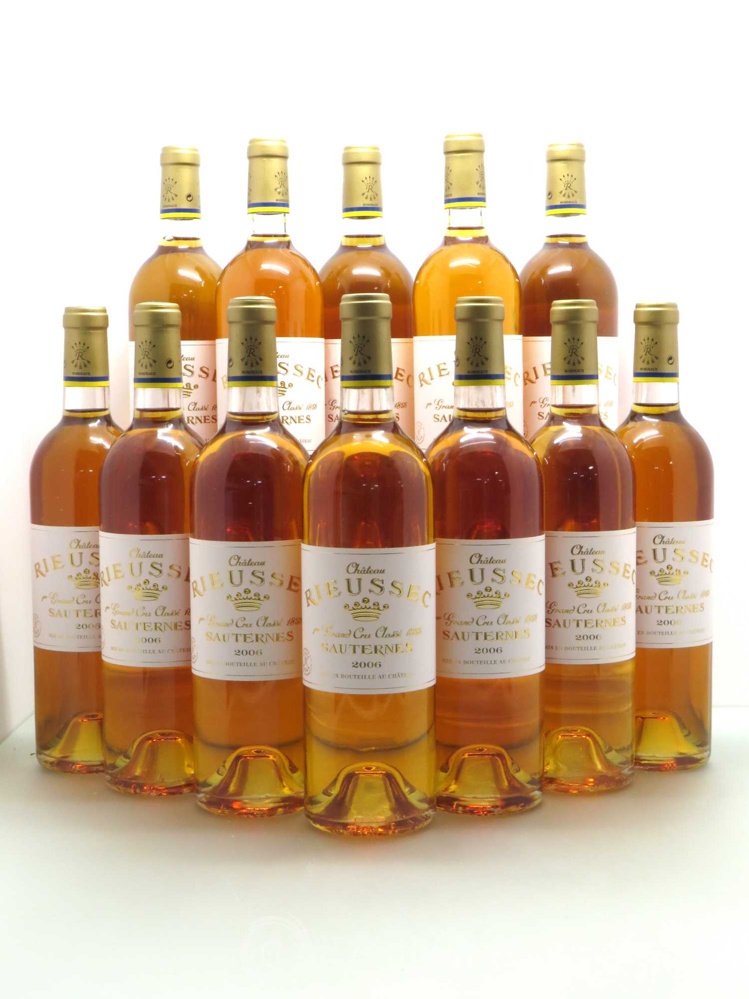 Château Rieussec 1er Grand Cru Classé 2006 - Lotto di 12 bottiglie - 0