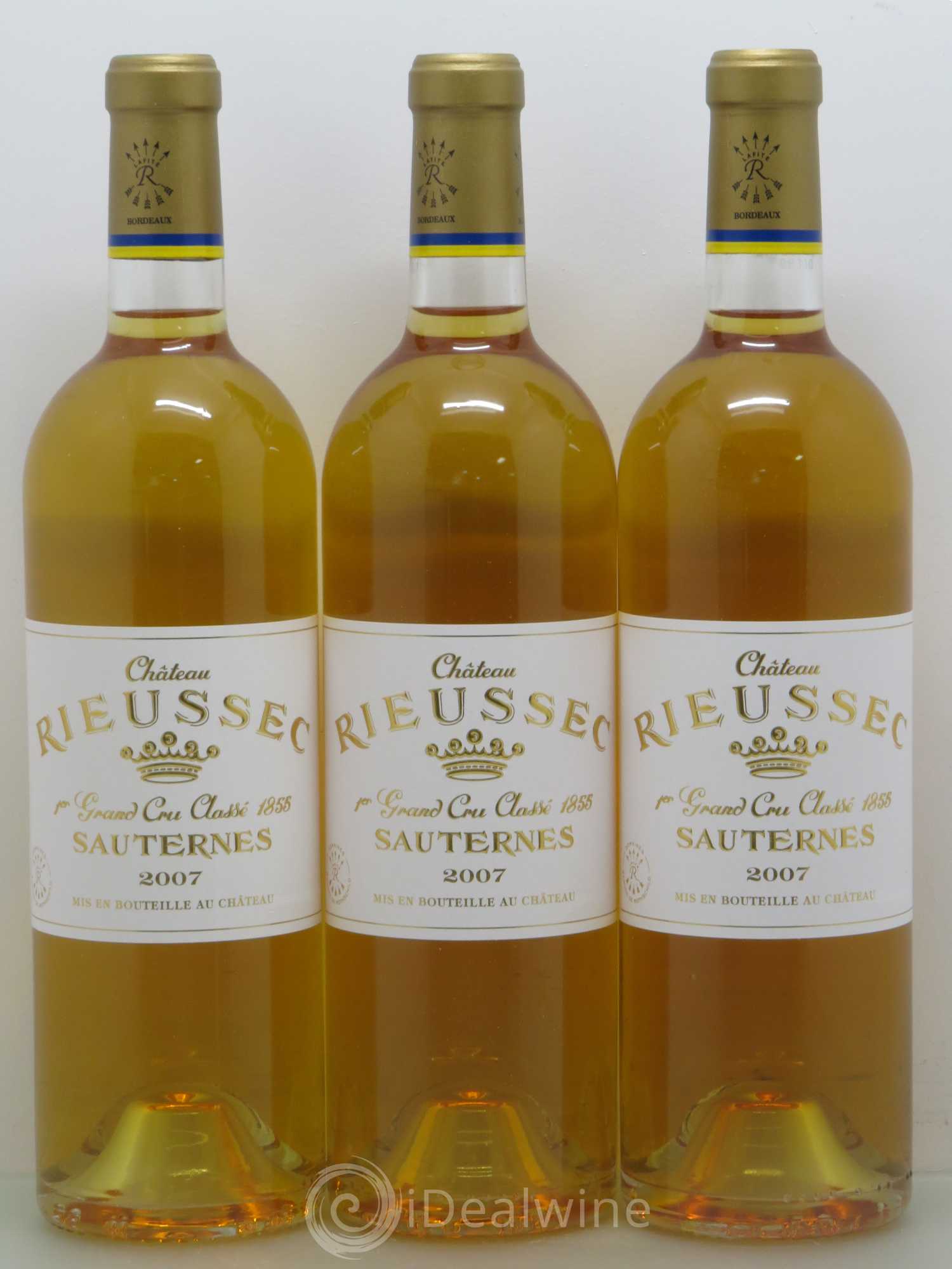 Château Rieussec 1er Grand Cru Classé 2007 - Lotto di 12 bottiglie - 1