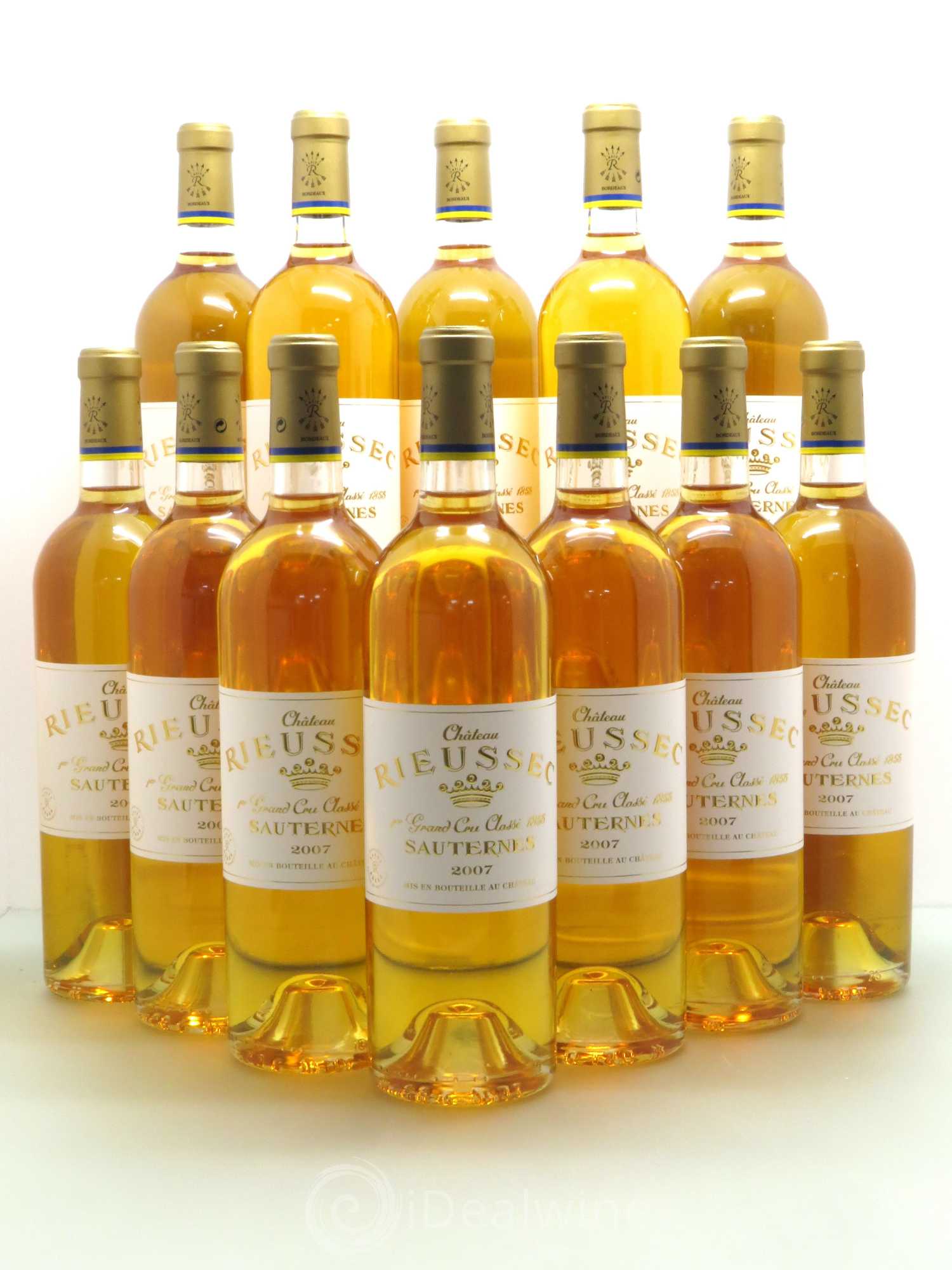 Château Rieussec 1er Grand Cru Classé 2007 - Lotto di 12 bottiglie - 0