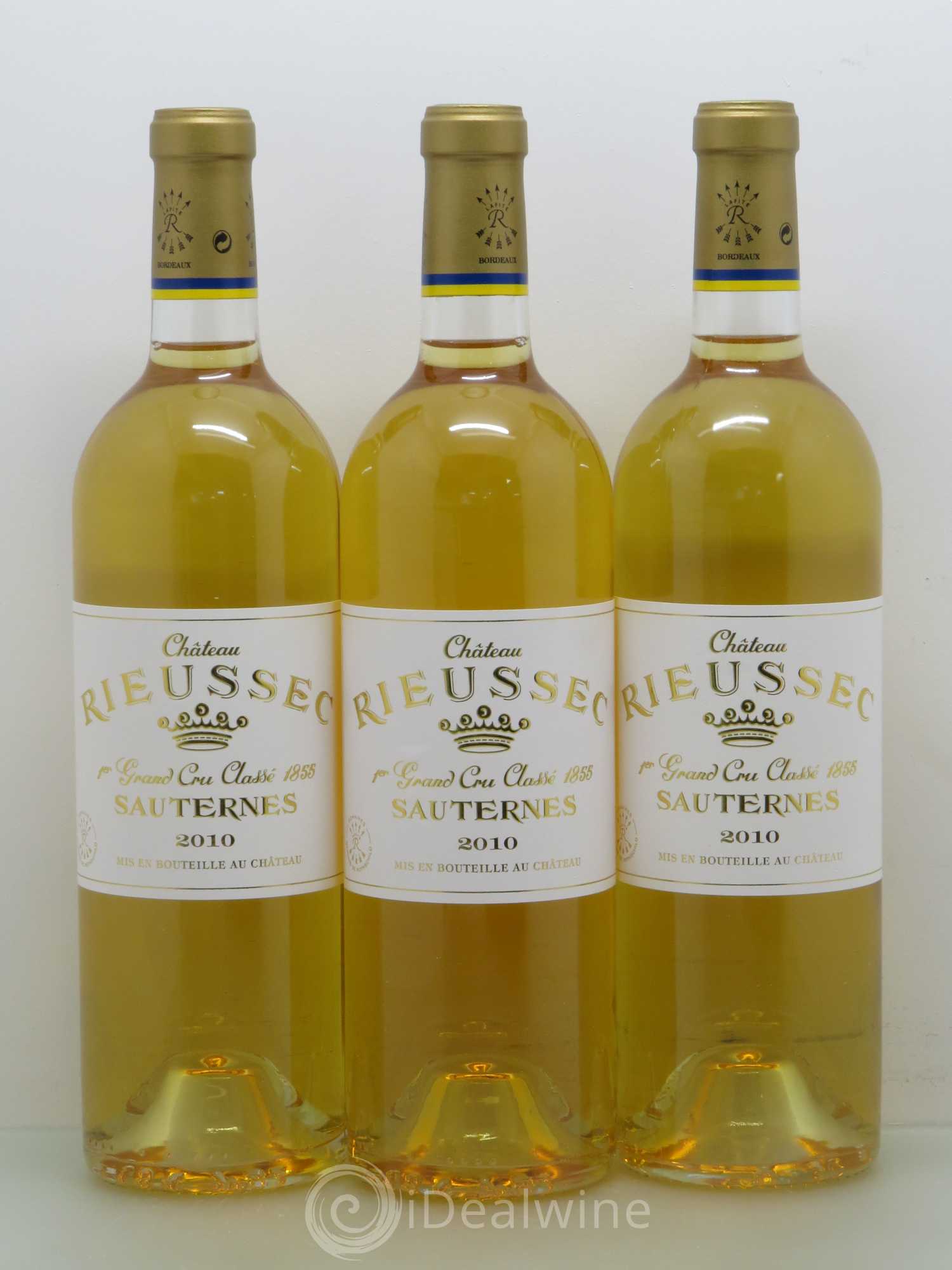 Château Rieussec 1er Grand Cru Classé 2010 - Lotto di 12 bottiglie - 2