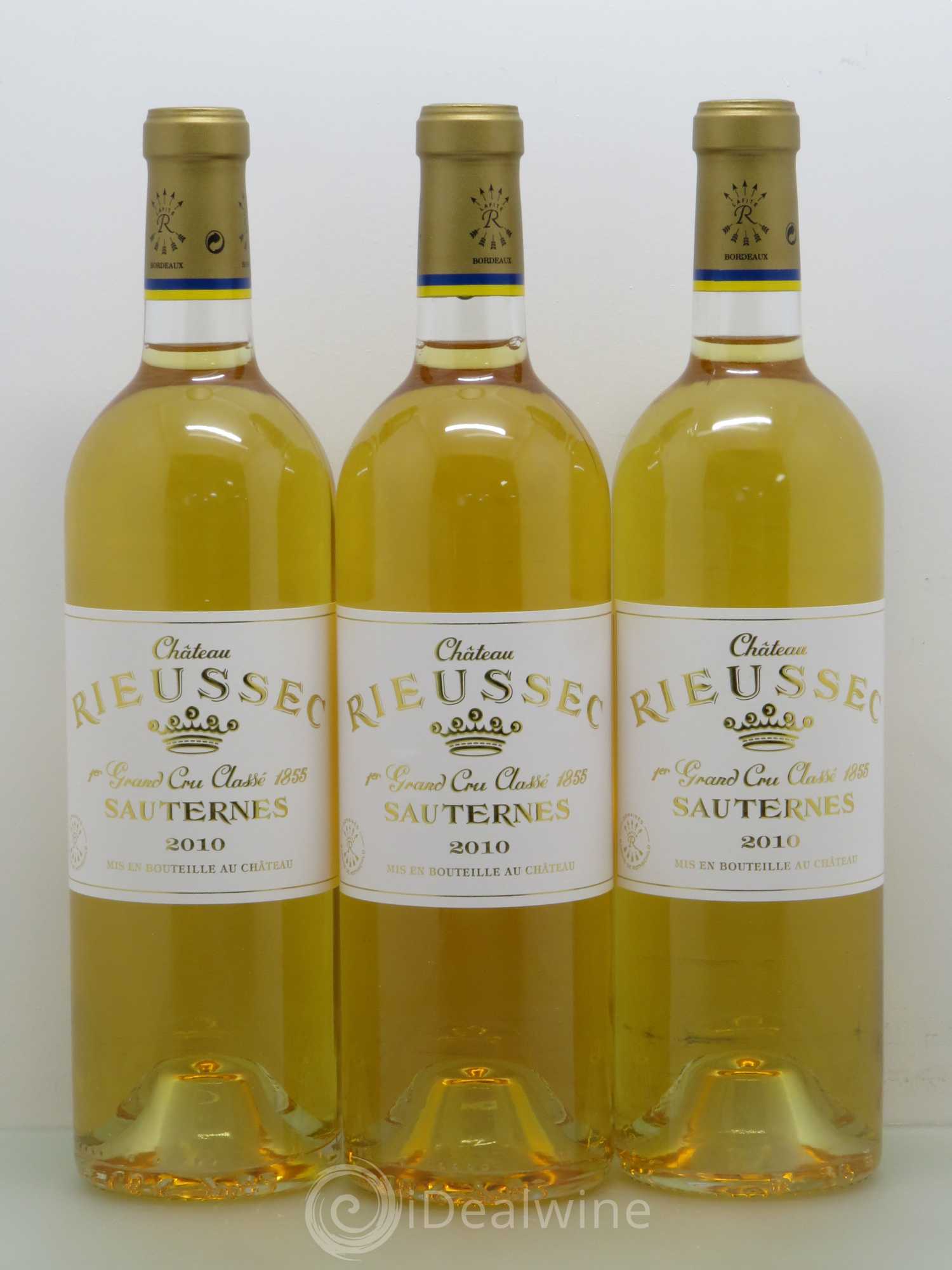 Château Rieussec 1er Grand Cru Classé 2010 - Lotto di 12 bottiglie - 1