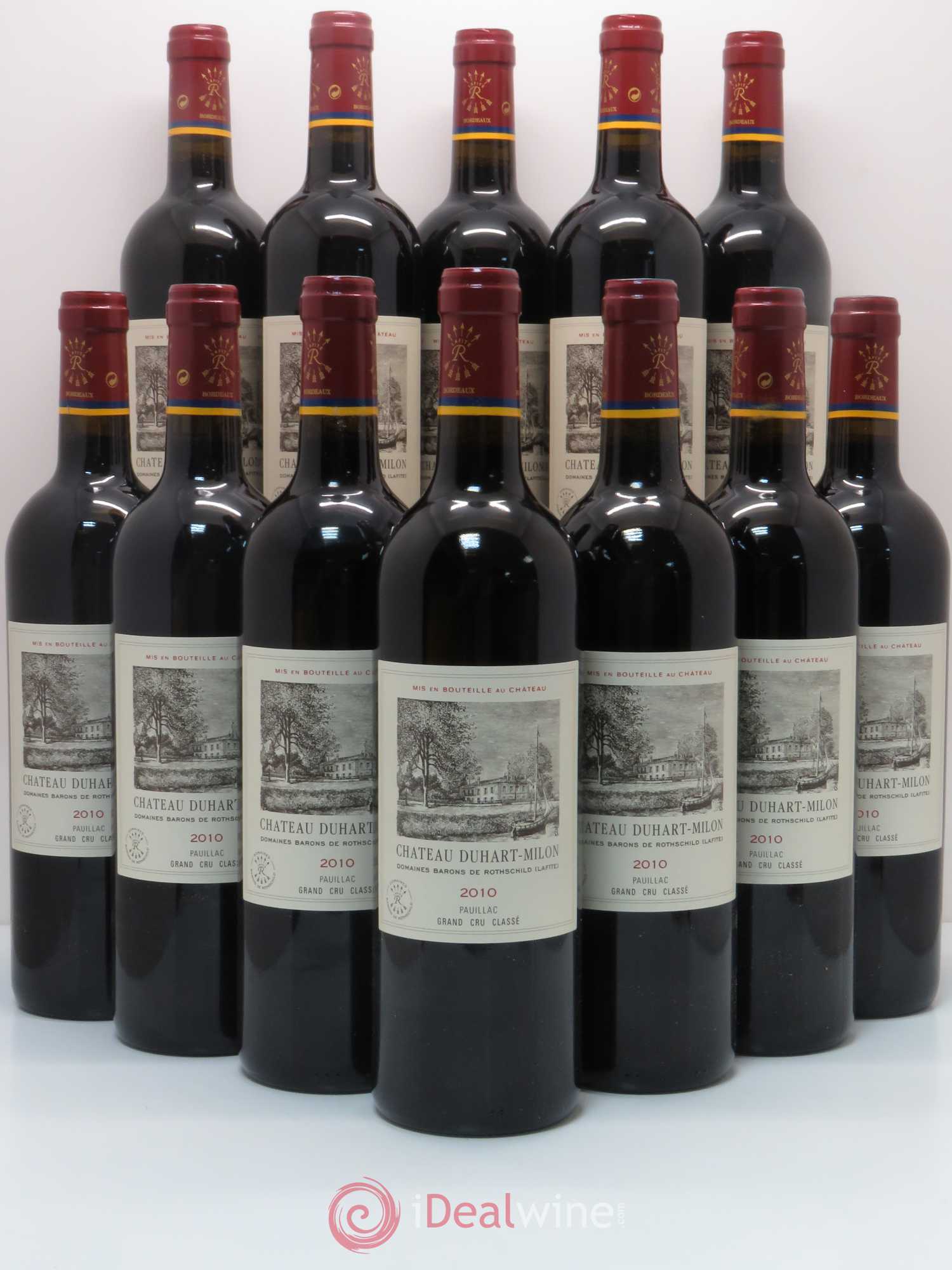 Château Duhart-Milon 4ème Grand Cru Classé 2010 - Lot de 12 bouteilles - 0