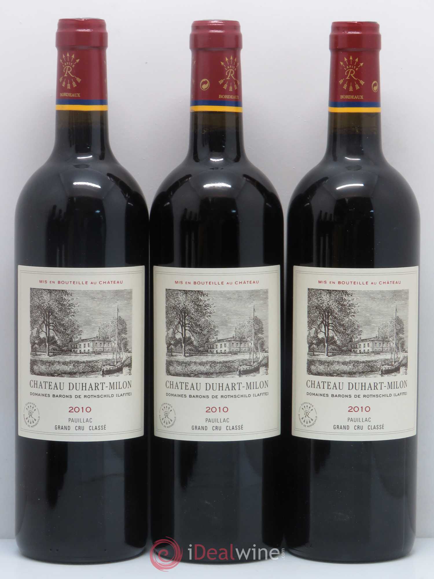 Château Duhart-Milon 4ème Grand Cru Classé 2010 - Lot de 12 bouteilles - 1