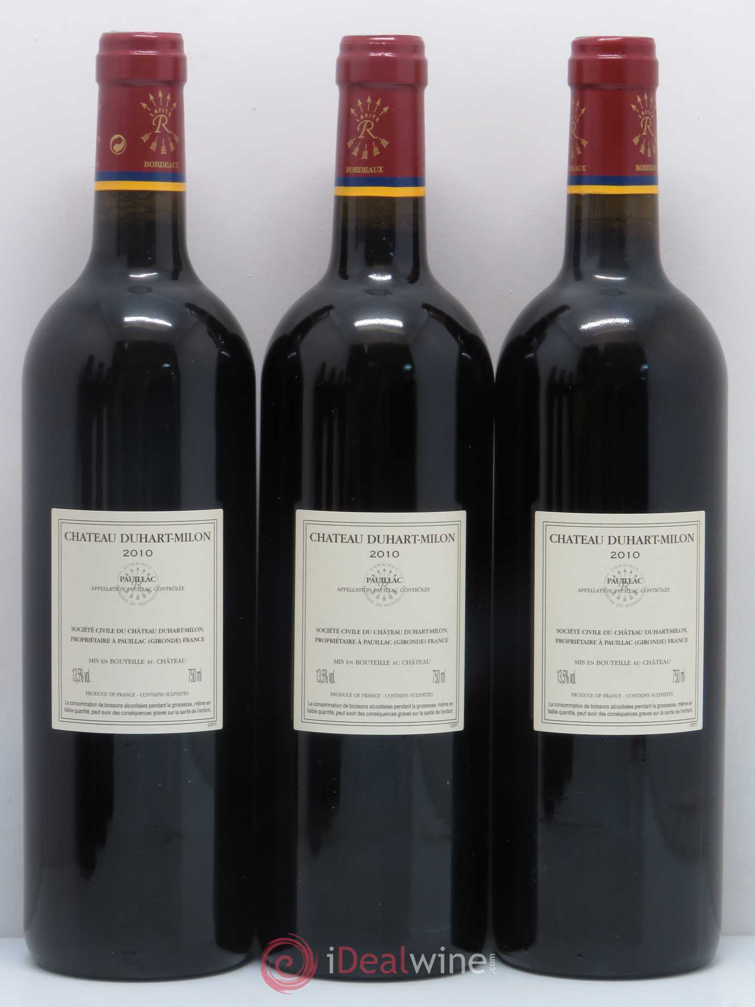 Château Duhart-Milon 4ème Grand Cru Classé 2010 - Lot de 12 bouteilles - 2