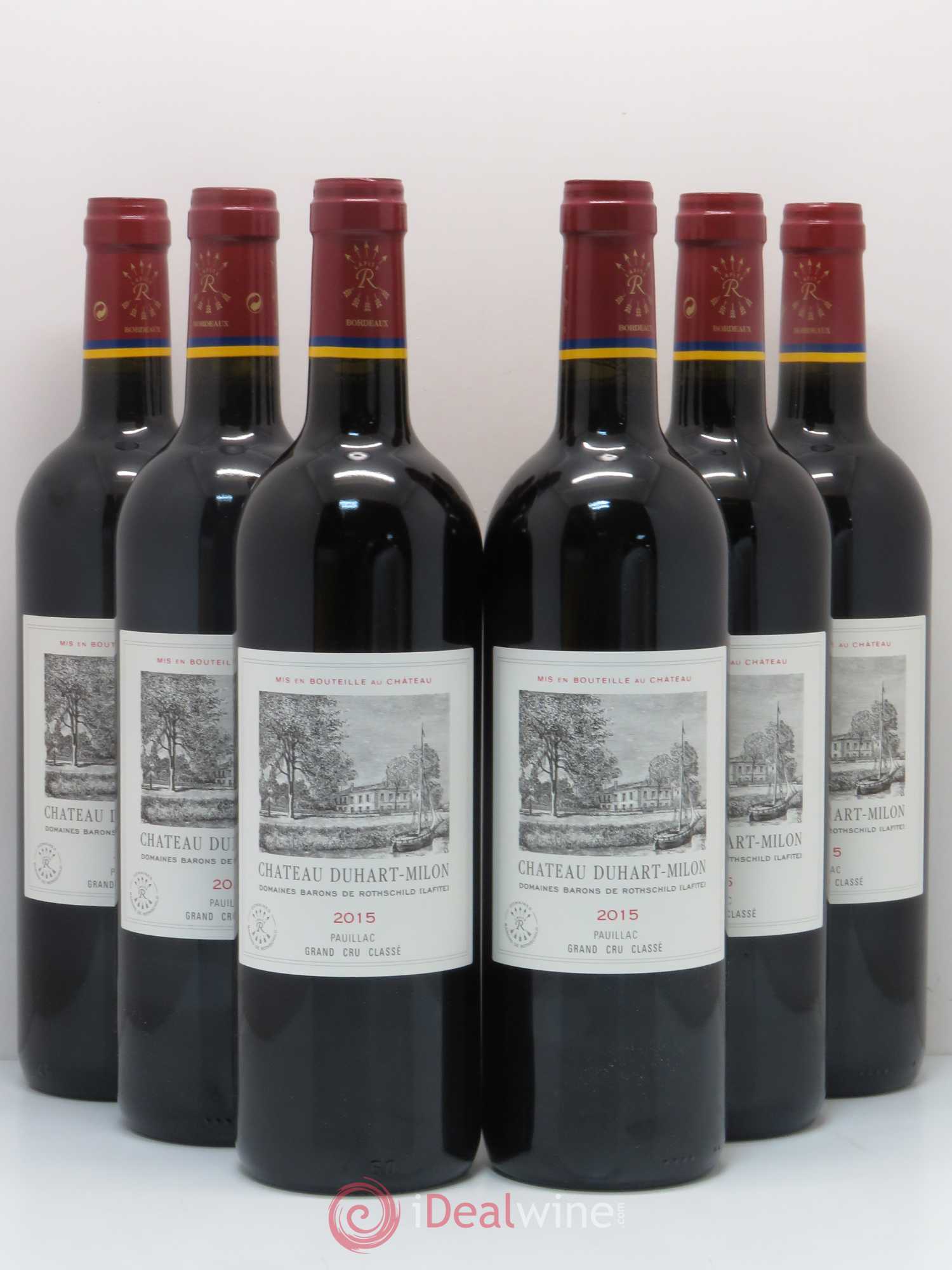 Château Duhart-Milon 4ème Grand Cru Classé 2015 - Lot de 6 bouteilles - 0