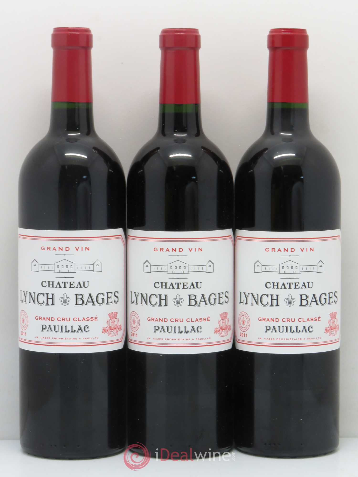 Château Lynch Bages 5ème Grand Cru Classé 2011 - Lot de 12 bouteilles - 1