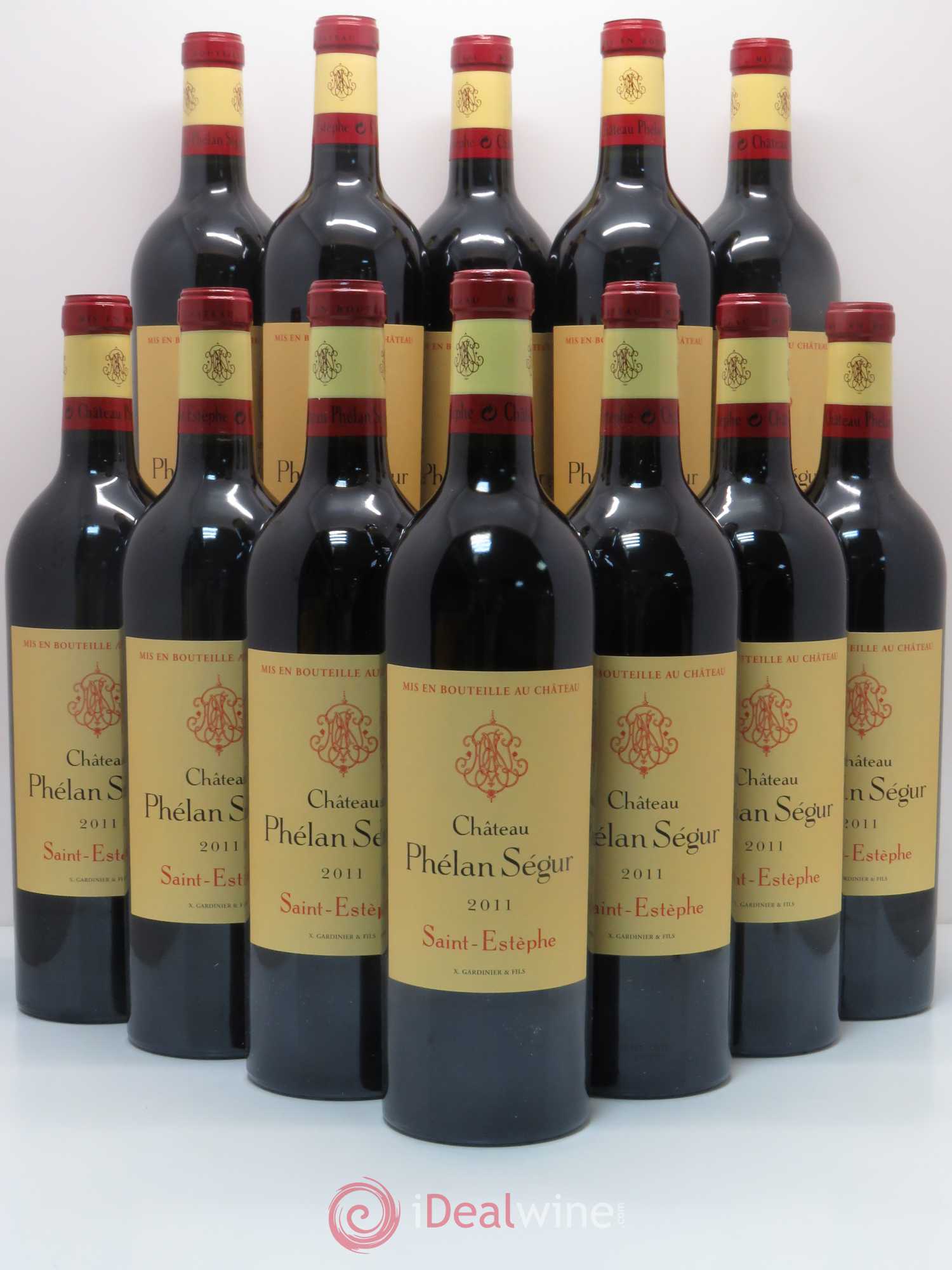 Château Phélan Ségur 2011 - Lot de 12 bouteilles - 0