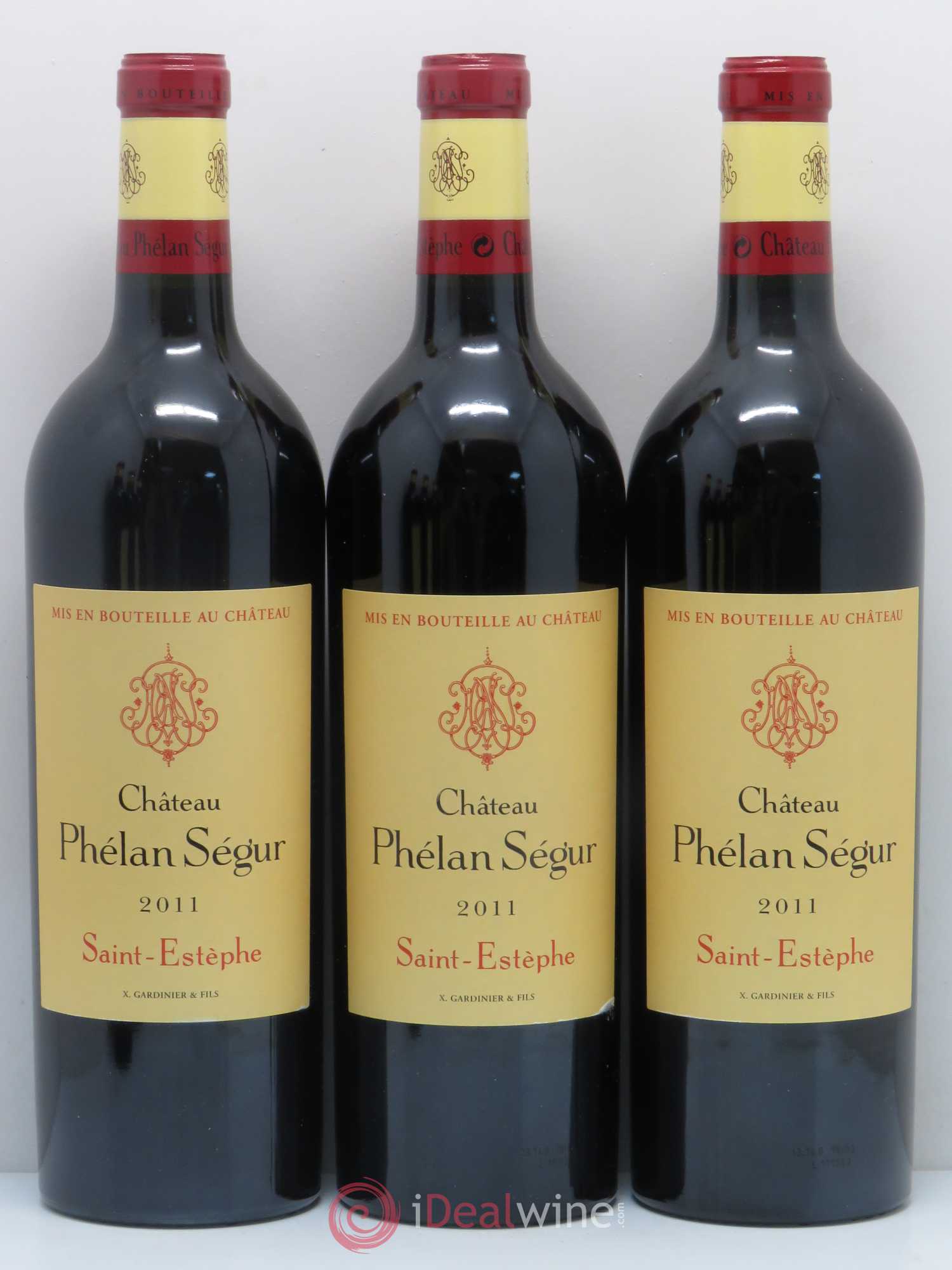 Château Phélan Ségur 2011 - Lot de 12 bouteilles - 1
