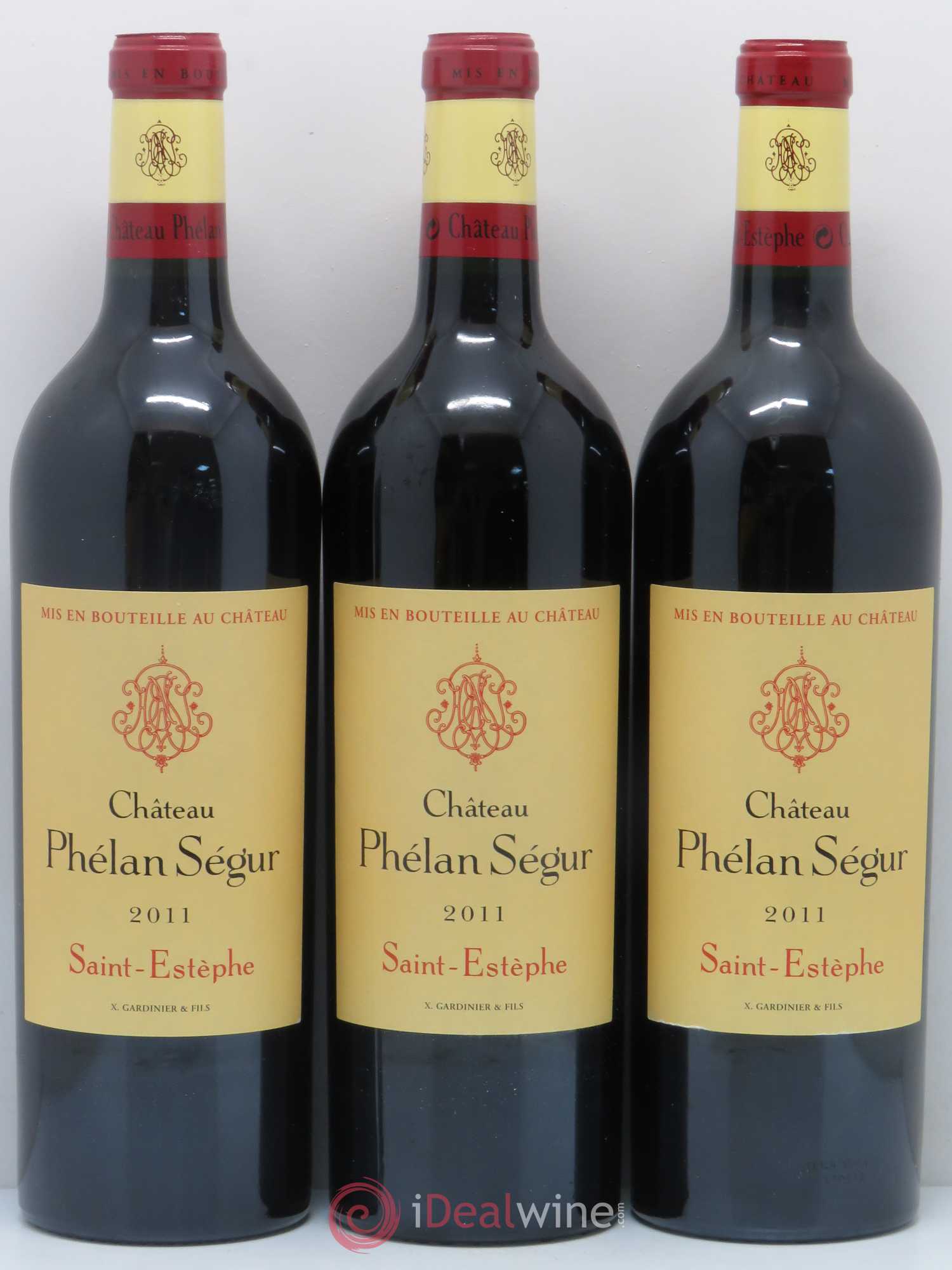 Château Phélan Ségur 2011 - Lot de 12 bouteilles - 2