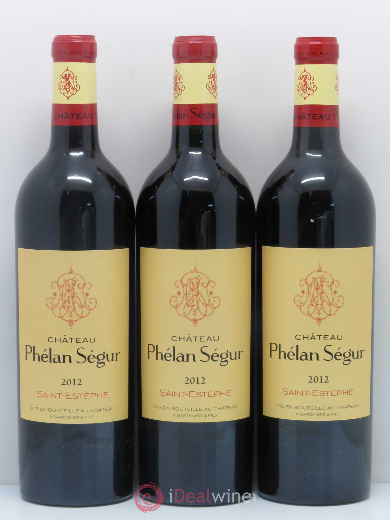 Château Phélan Ségur 2012 - Lot de 12 bouteilles - 1