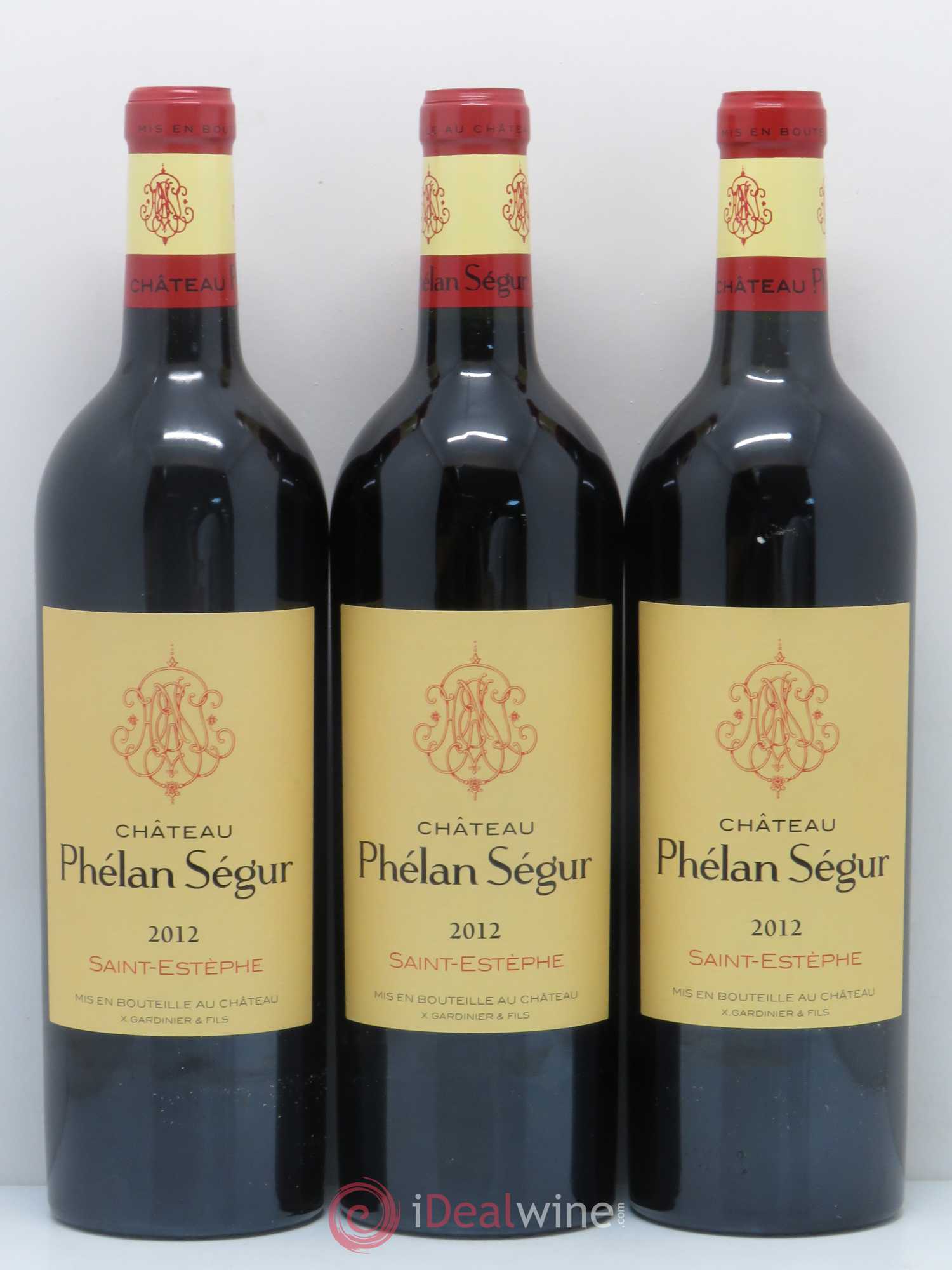 Château Phélan Ségur 2012 - Lot de 12 bouteilles - 2