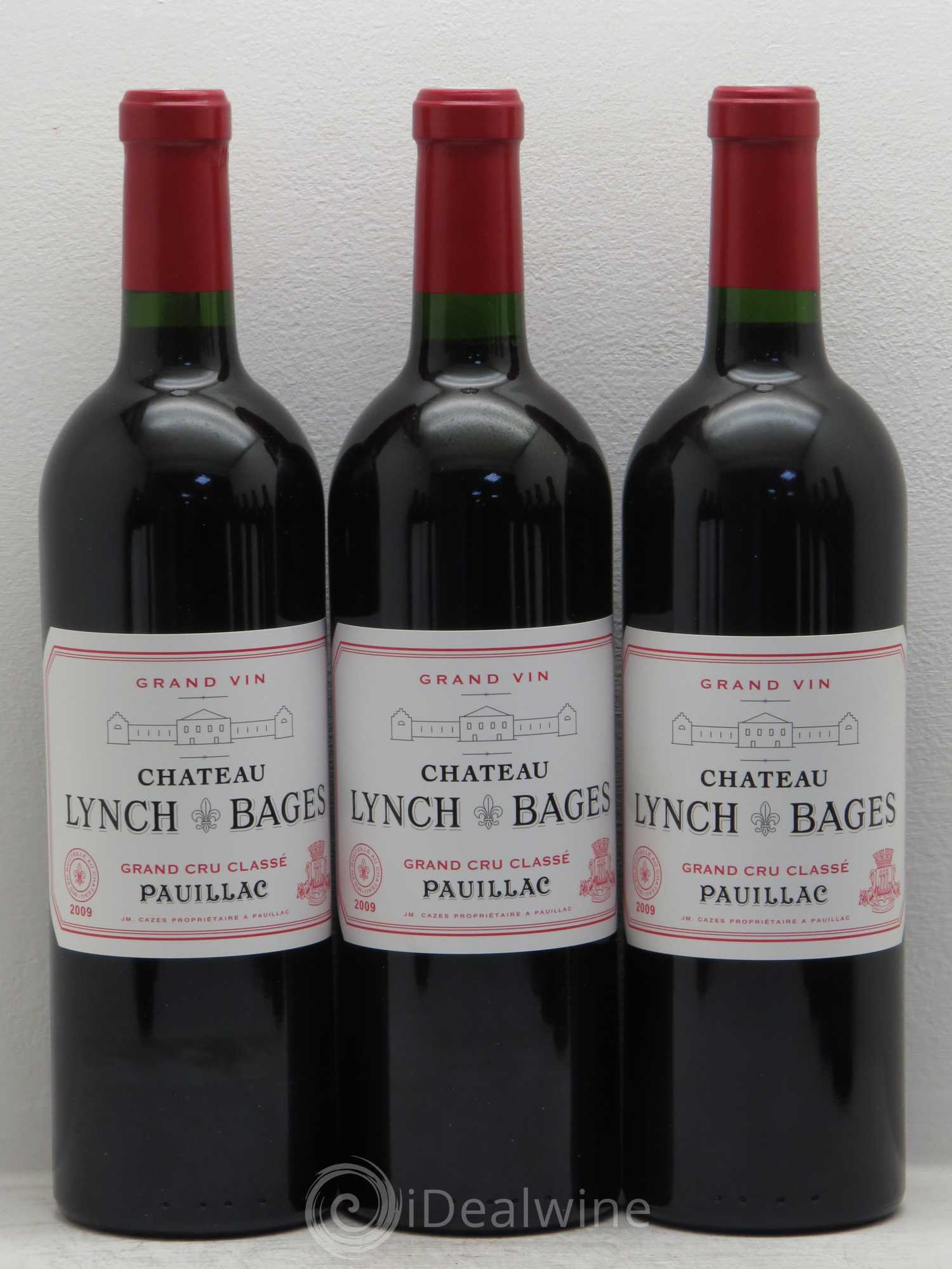 Château Lynch Bages 5ème Grand Cru Classé 2009 - Lot de 12 bouteilles - 1