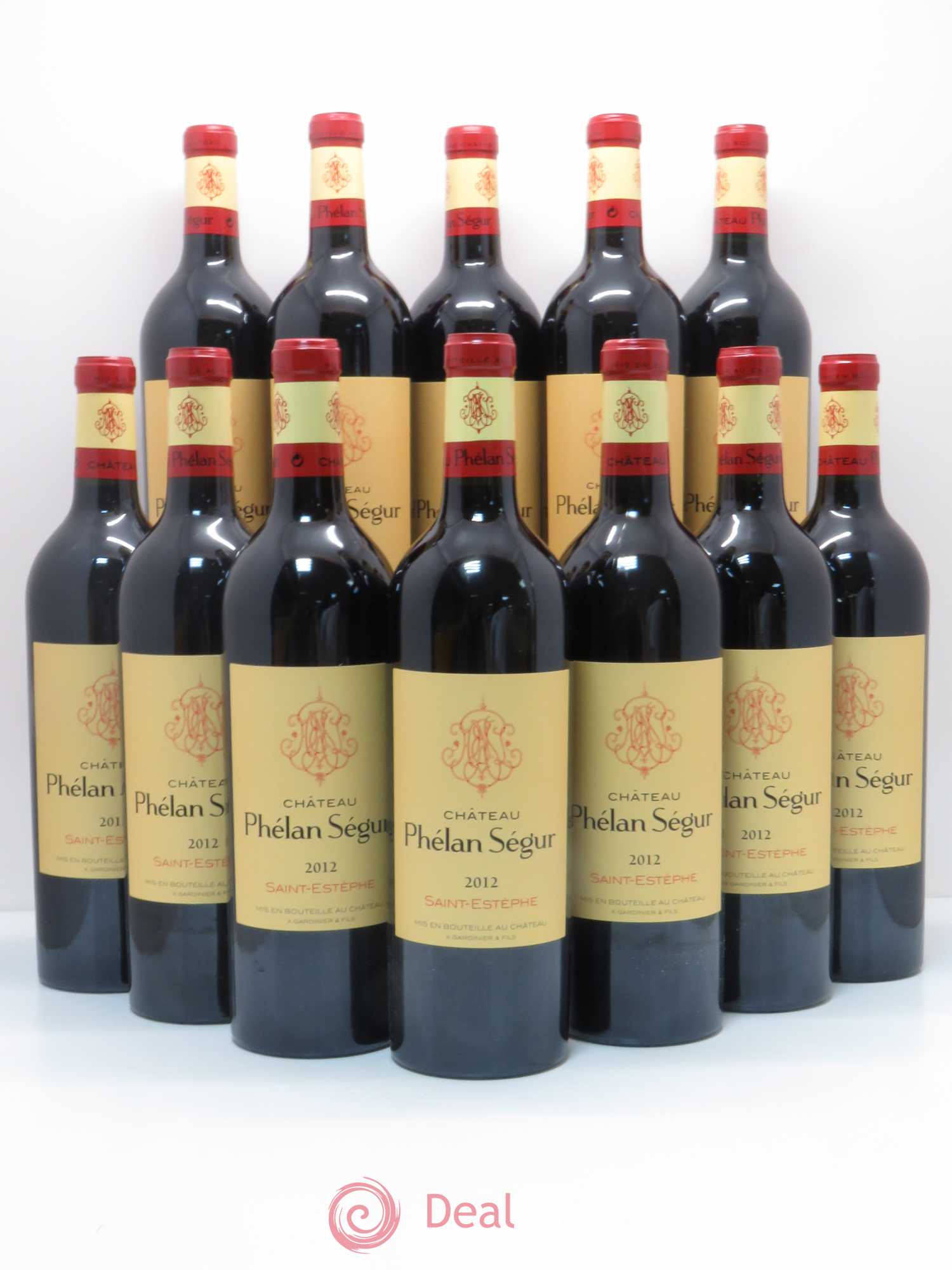 Château Phélan Ségur 2012 - Lot de 12 bouteilles - 0