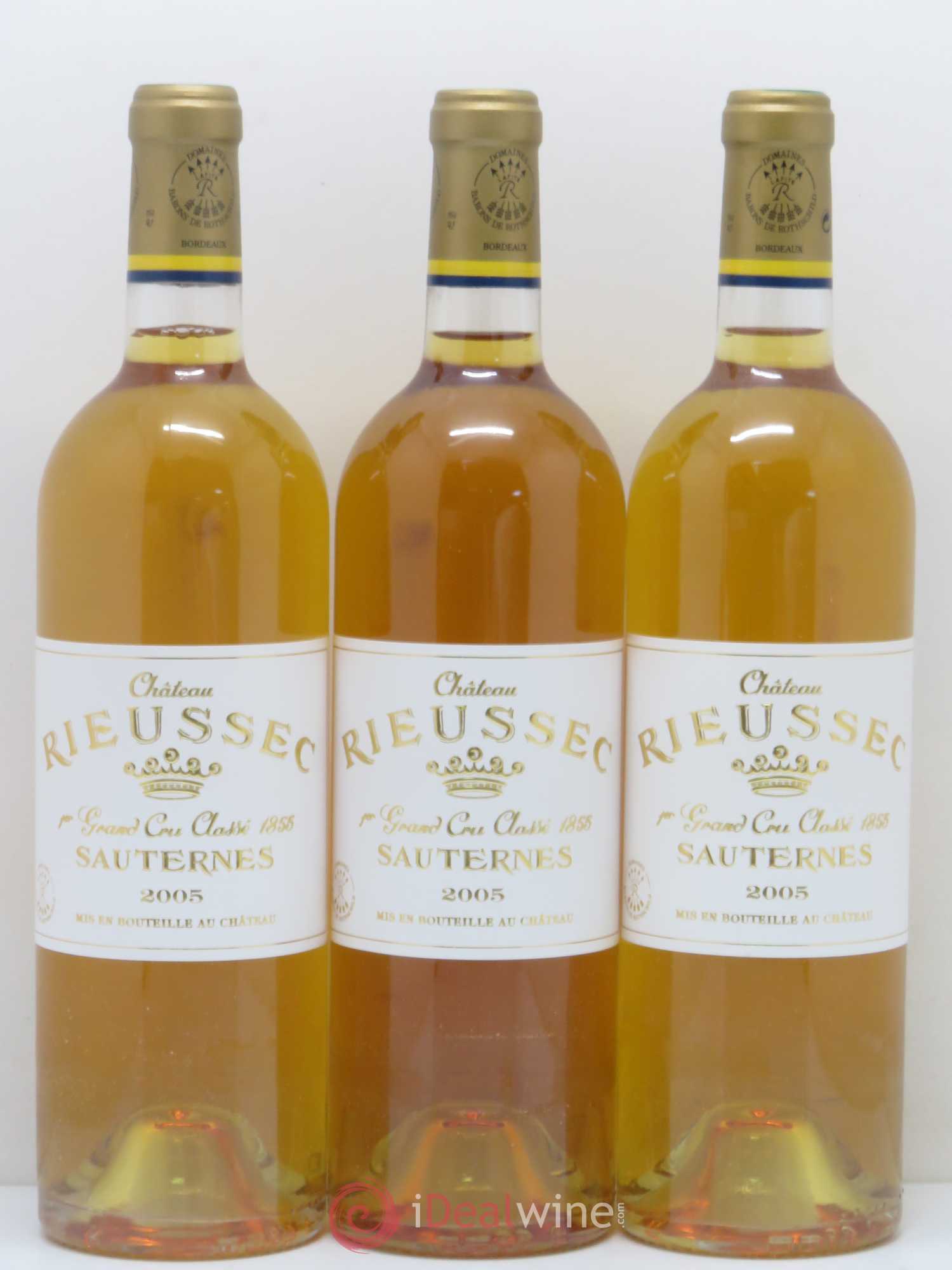 Château Rieussec 1er Grand Cru Classé 2005 - Lotto di 12 bottiglie - 4