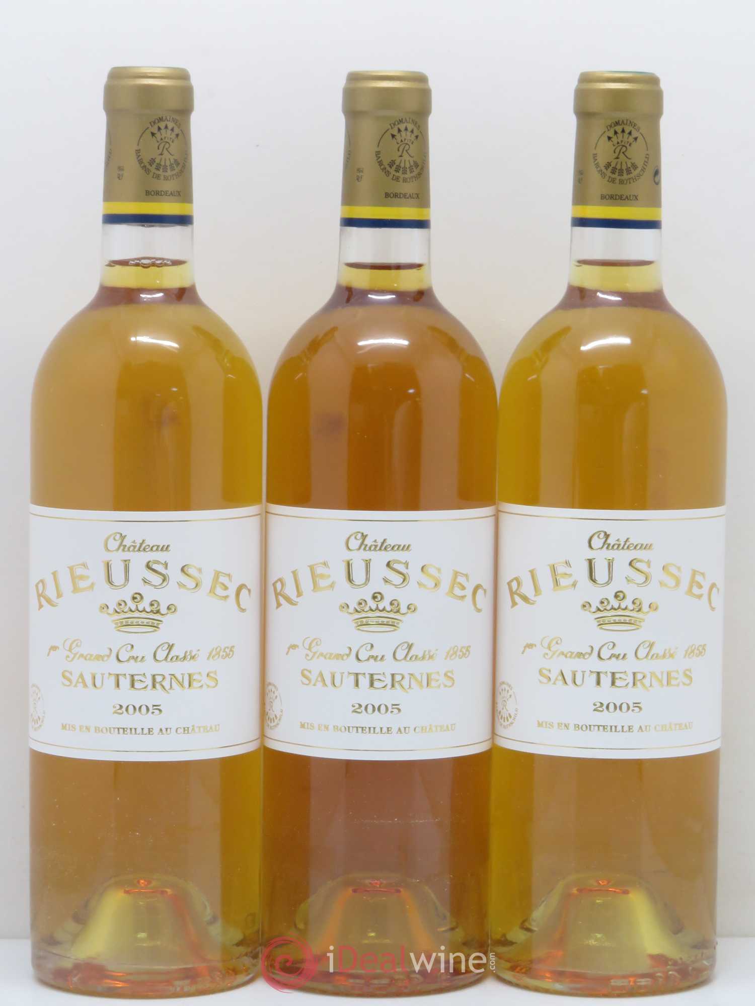 Château Rieussec 1er Grand Cru Classé 2005 - Lotto di 12 bottiglie - 1