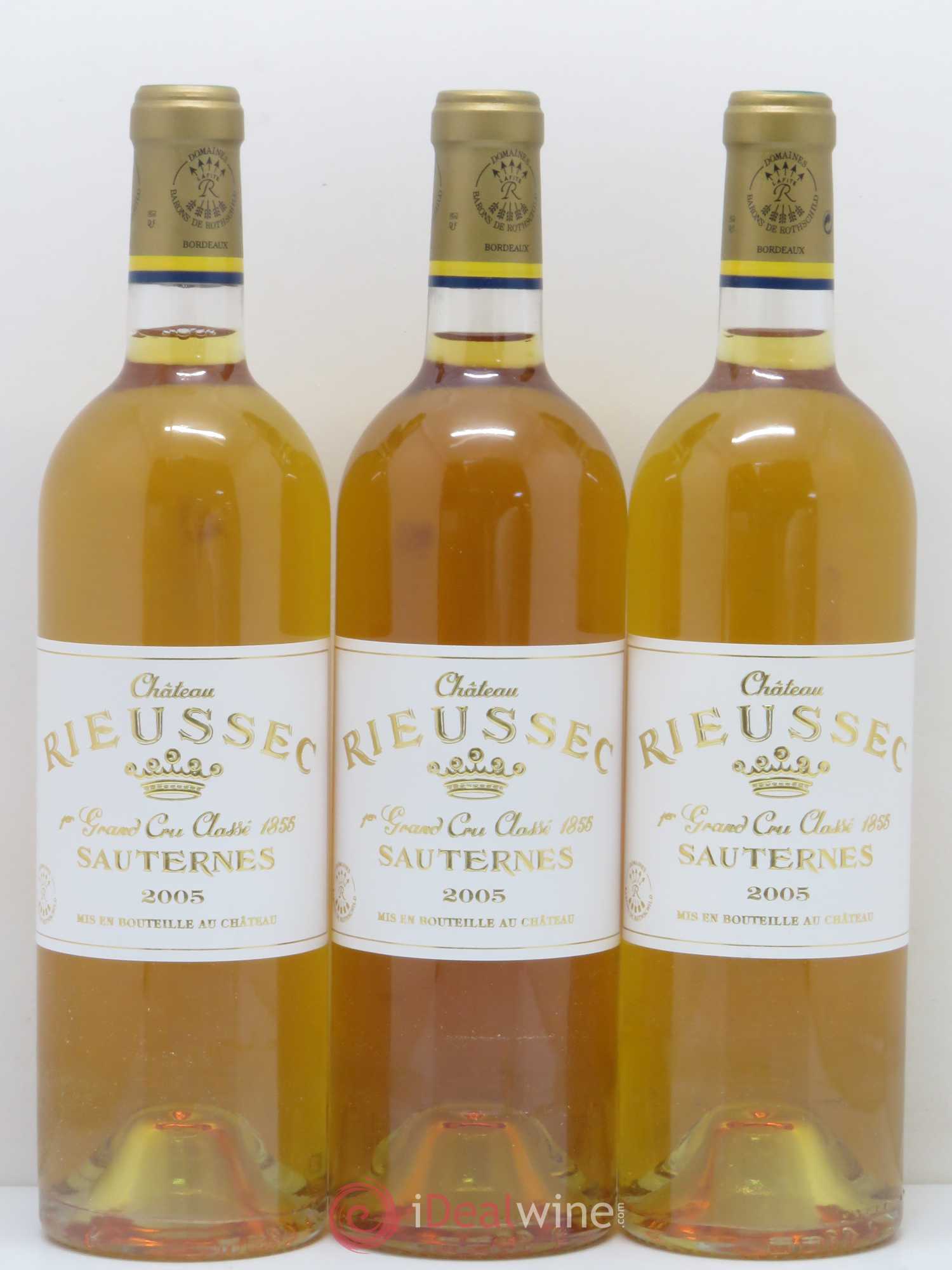 Château Rieussec 1er Grand Cru Classé 2005 - Lotto di 12 bottiglie - 2