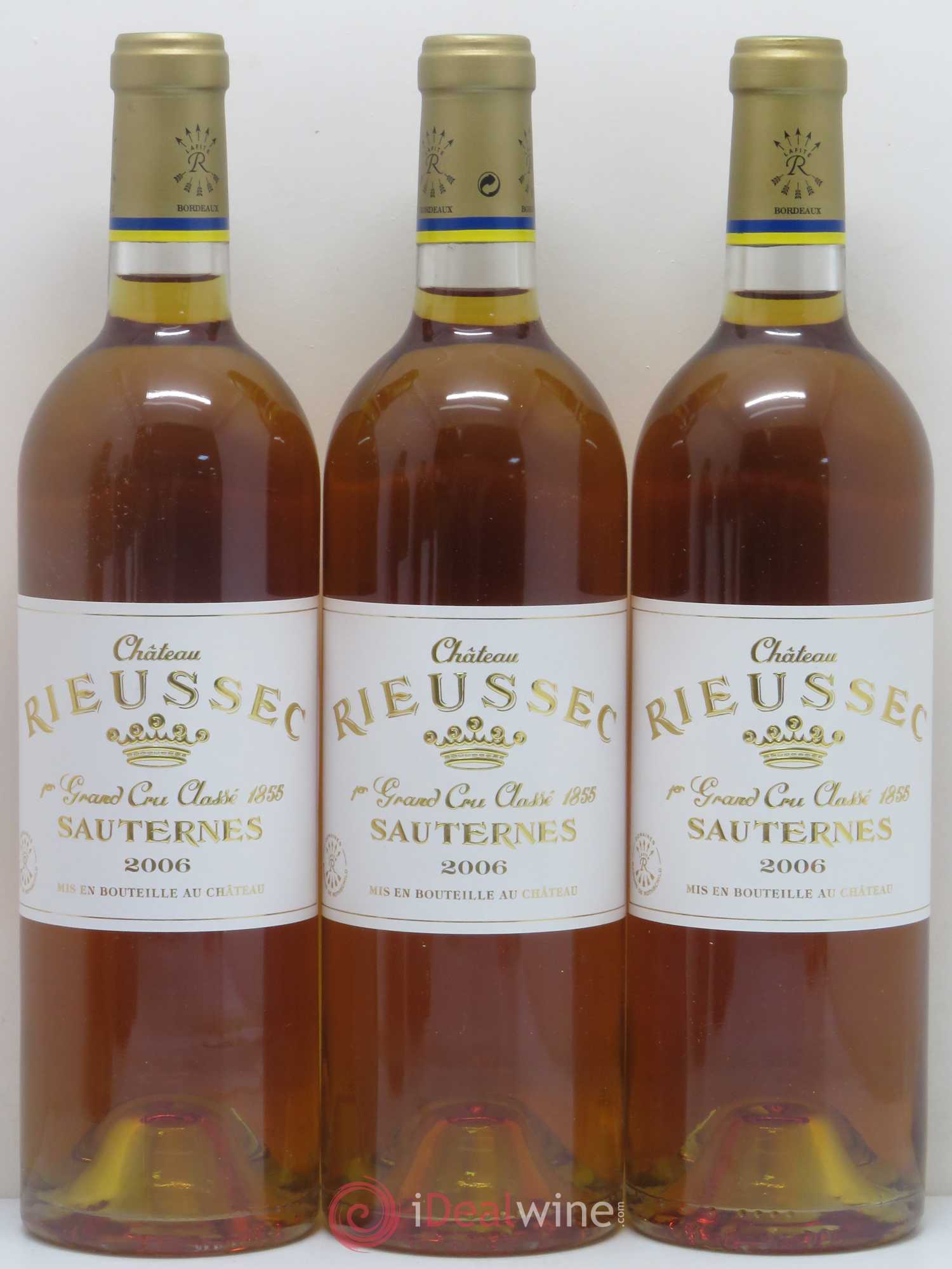 Château Rieussec 1er Grand Cru Classé 2006 - Lotto di 12 bottiglie - 1