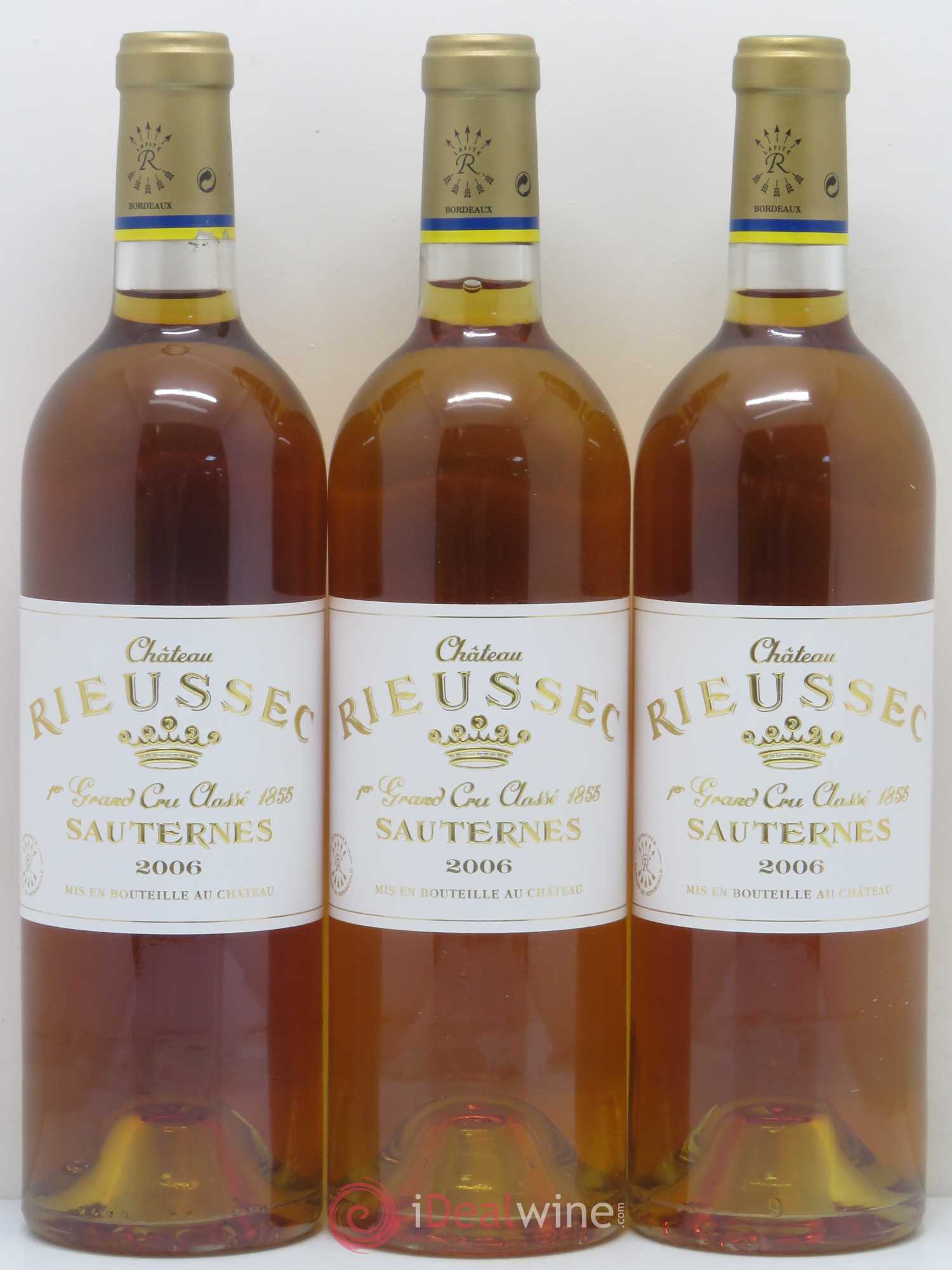 Château Rieussec 1er Grand Cru Classé 2006 - Lotto di 12 bottiglie - 2
