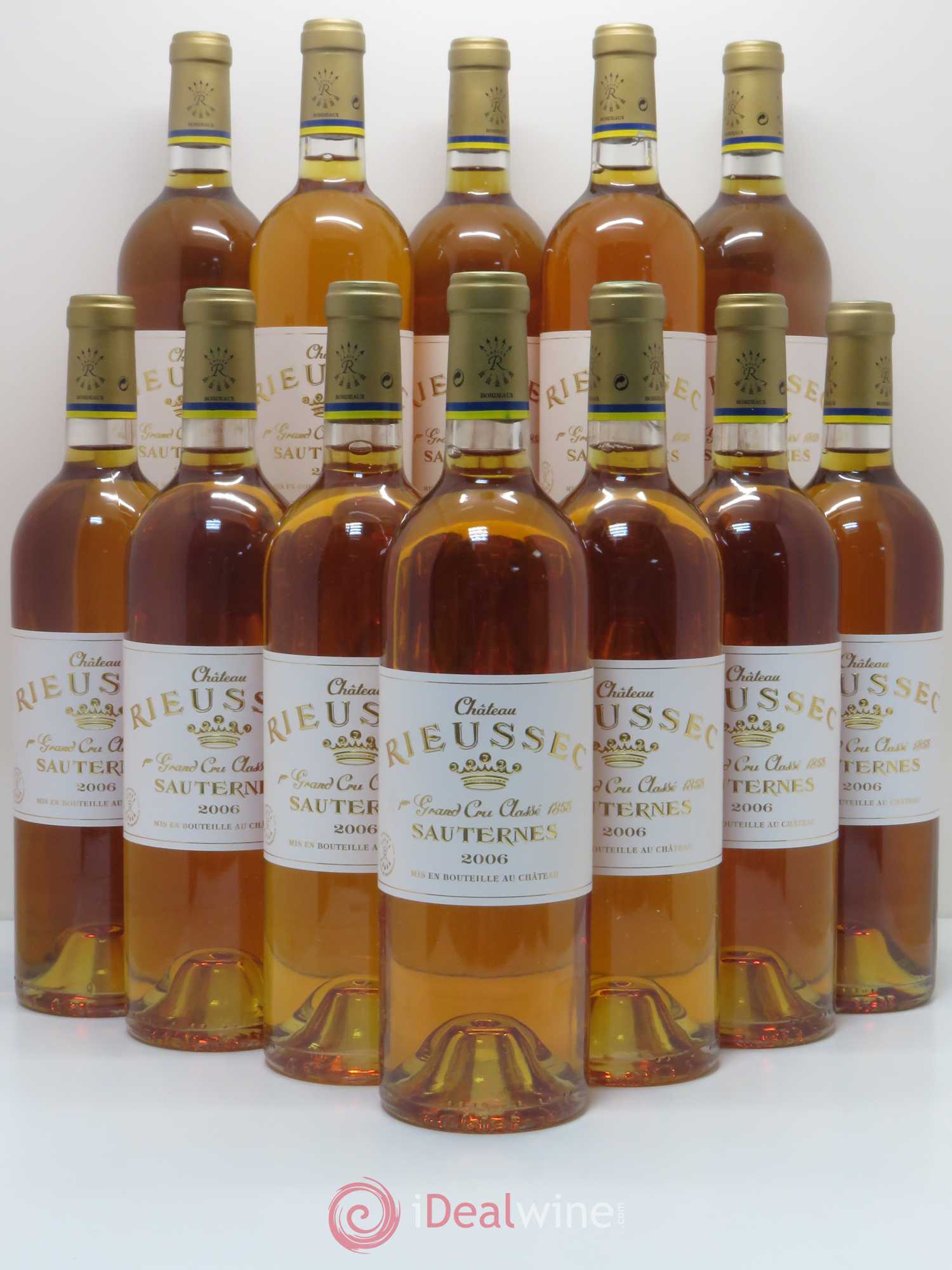 Château Rieussec 1er Grand Cru Classé 2006 - Lotto di 12 bottiglie - 0