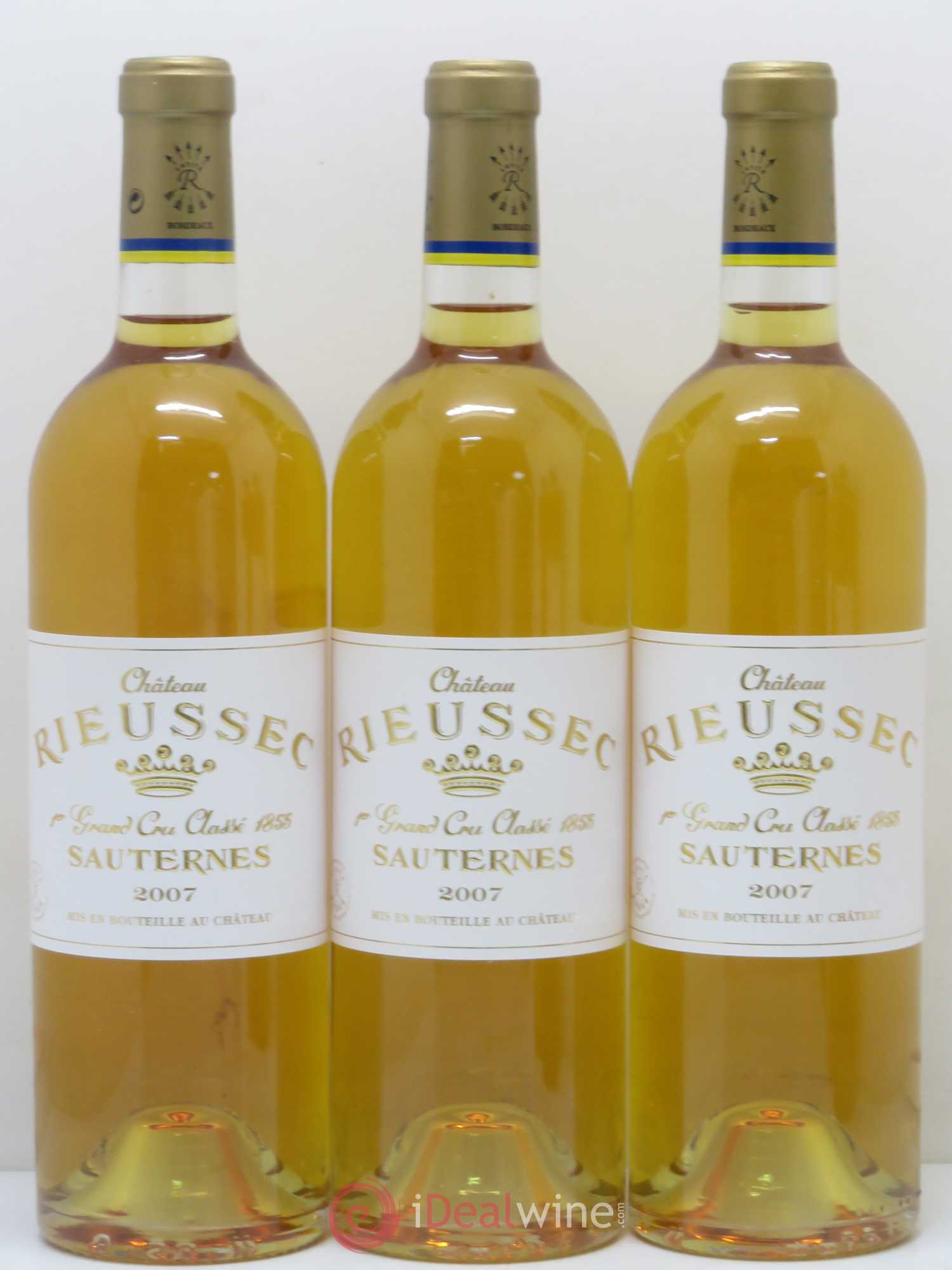 Château Rieussec 1er Grand Cru Classé 2007 - Lotto di 12 bottiglie - 2