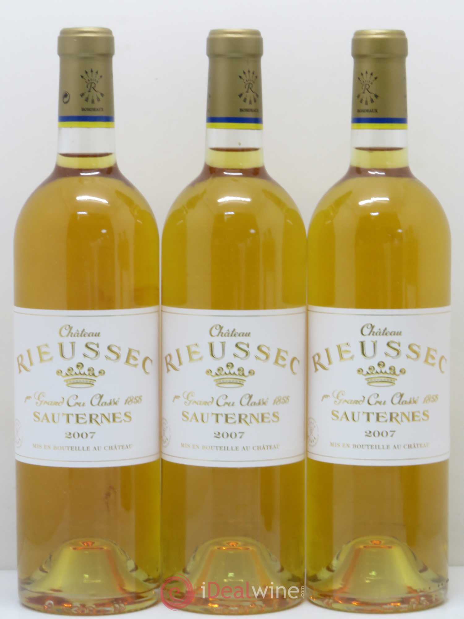 Château Rieussec 1er Grand Cru Classé 2007 - Lotto di 12 bottiglie - 4
