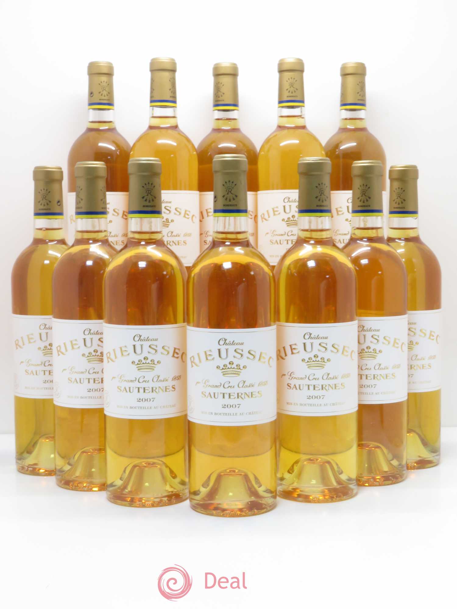 Château Rieussec 1er Grand Cru Classé 2007 - Lotto di 12 bottiglie - 0