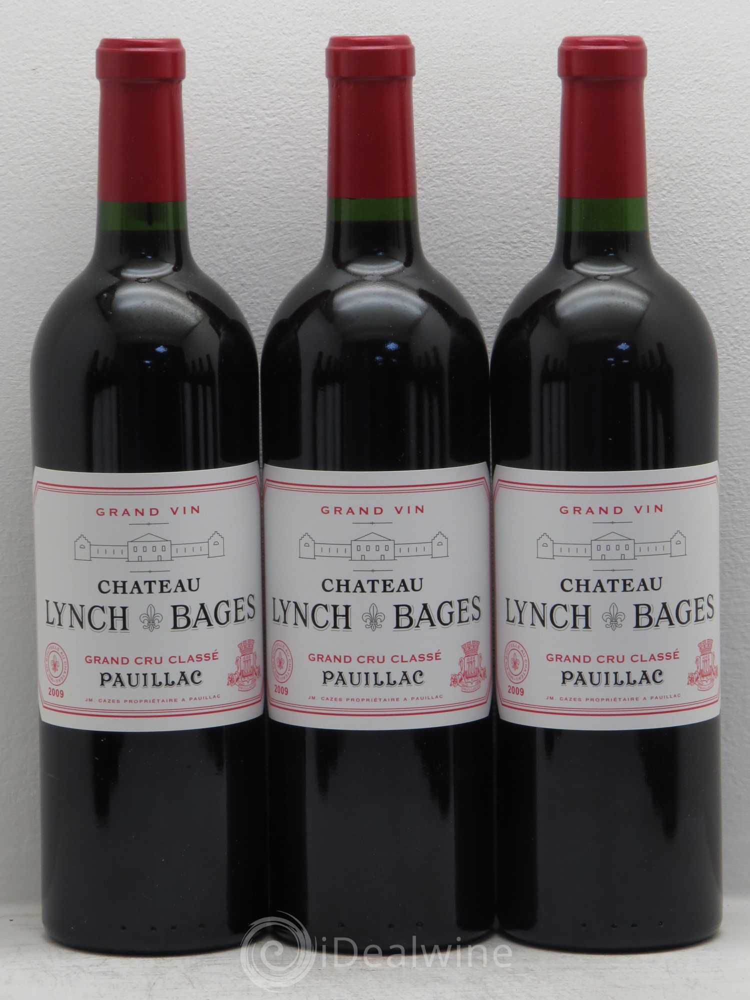 Château Lynch Bages 5ème Grand Cru Classé 2009 - Lot de 12 bouteilles - 1