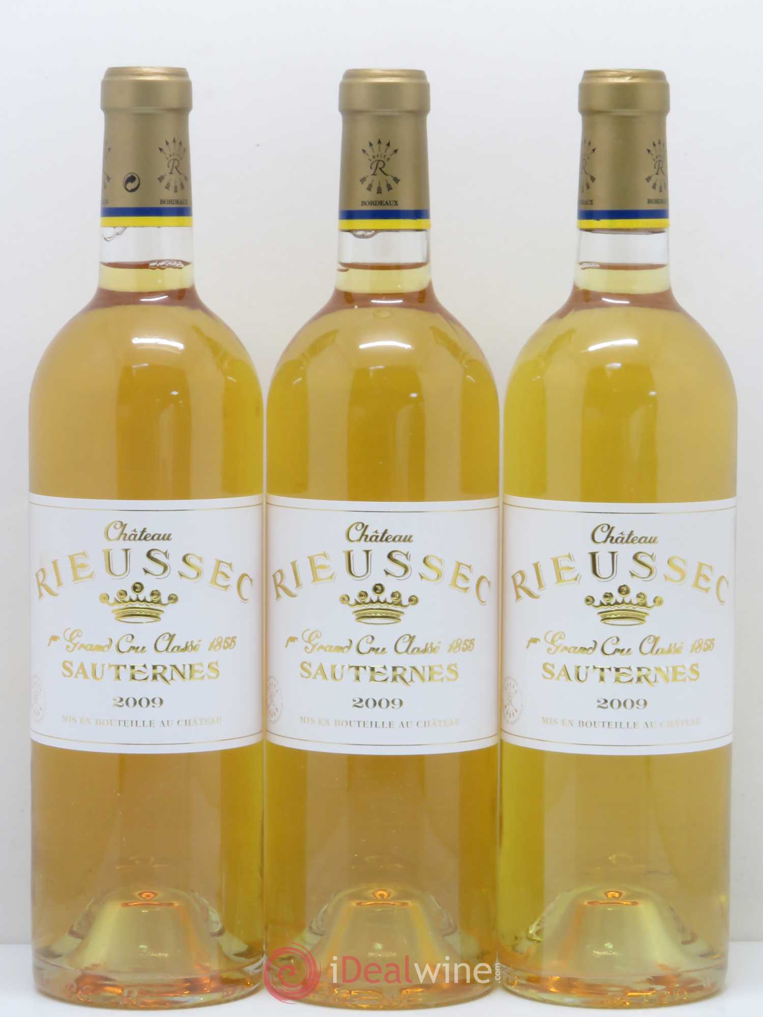 Château Rieussec 1er Grand Cru Classé 2009 - Lotto di 12 bottiglie - 1